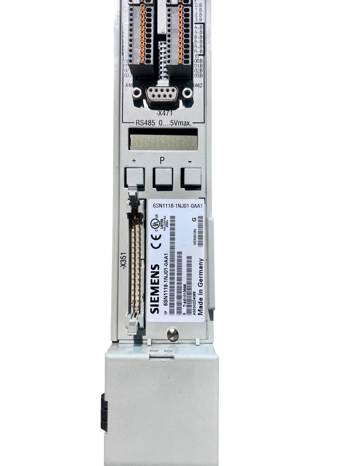 Siemens Simodrive Steuerungsmodul Art.-Nr. 6SN1118-1NJ01-0AA1 + LT-Modul INT. 15A Art.-Nr. 6SN1123-1AA00-0AA1 z. B. IMA