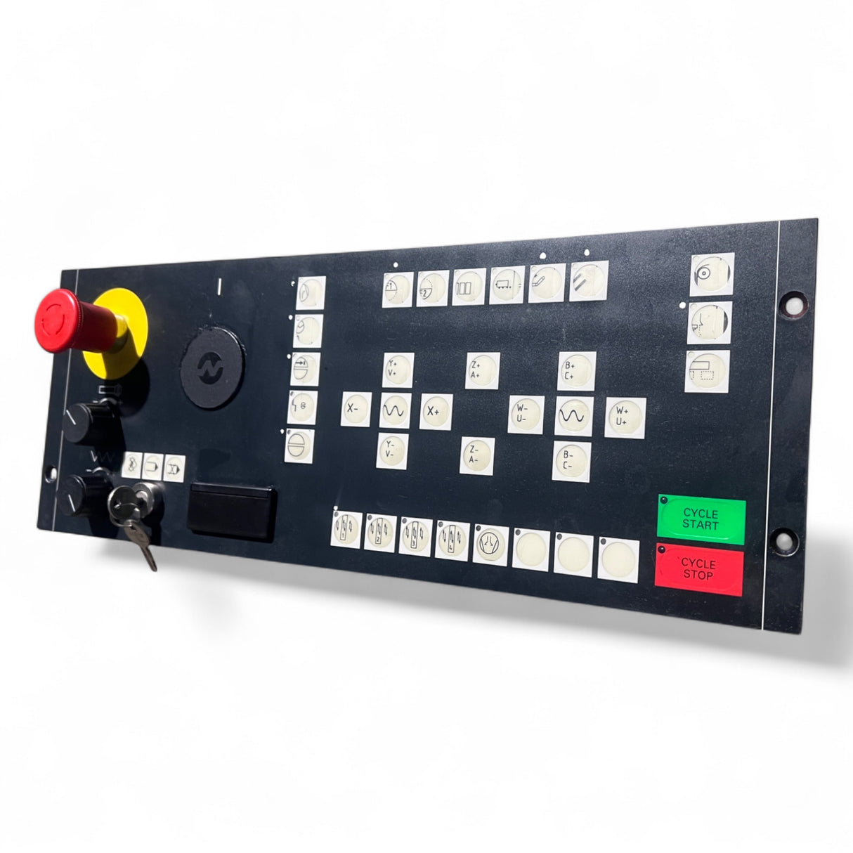 NUM 830M Operator Panel (Bedienfeld Kurzhubtastatur / Keyboard Panel) Original Ersatzteil für IMA CNC-Maschinen mit NUM 1060