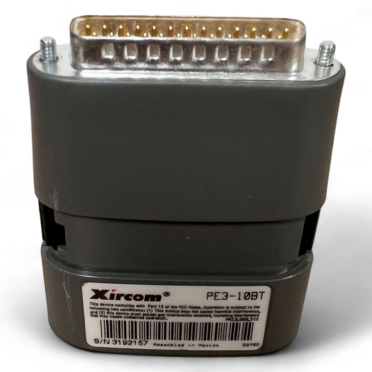 Xircom Parallel Port Ethernet Adapter PE3-10BT Art.-Nr. S/N 3192157 – geeignet für IMA 610/810 V mit NUM 1060 Steuerung