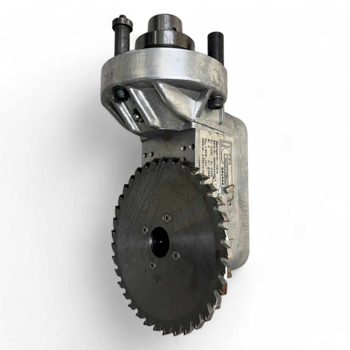 HOMAG/WEEKE/BENZ Adapteraggregat Säge Wechselaggregat 2-056-10-3071 mit Nut Fräser – Ansicht 5