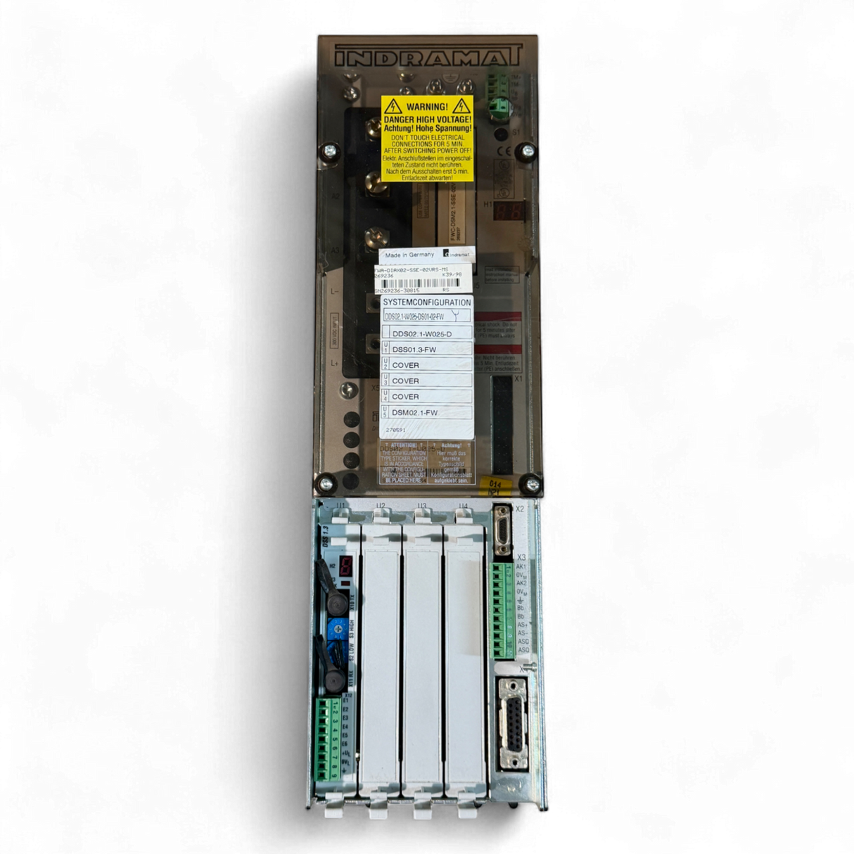 Bosch Rexroth Indramat Servoregler DDS02.1-W025-D für Homag BAZ 32 Digital AC Servo Controller Art.-Nr. DDS02.1-W025-D