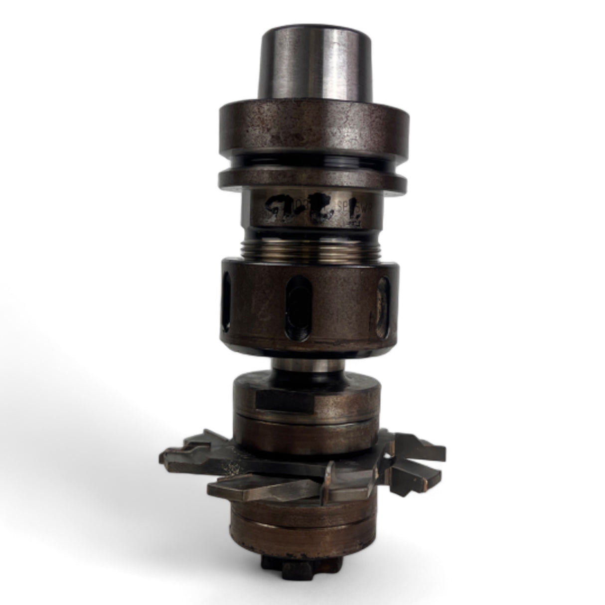 HSK 63 F Spannfutter mit AKE Nutfräser 100 x 5 mm Schaft 25 mm – Ansicht 3