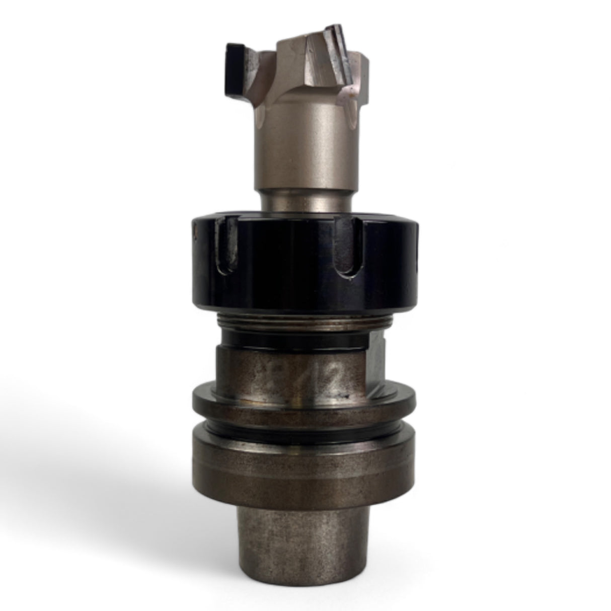 HSK 63 F Spannzangenfutter mit austauschbaren Spannzangen und DIA Profilfräser Ø 40 mm, Z=3