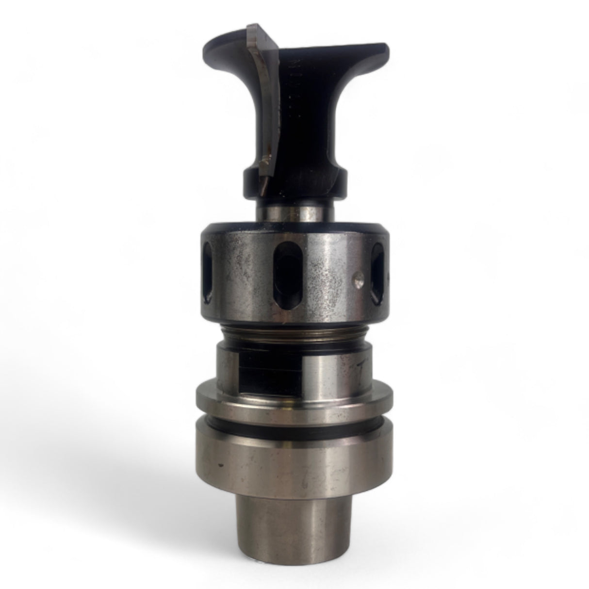 HSK 63 F Spannzangenfutter mit austauschbaren Spannzangen und HW Profilfräser Ø 22 mm, L=40 mm, Z=2