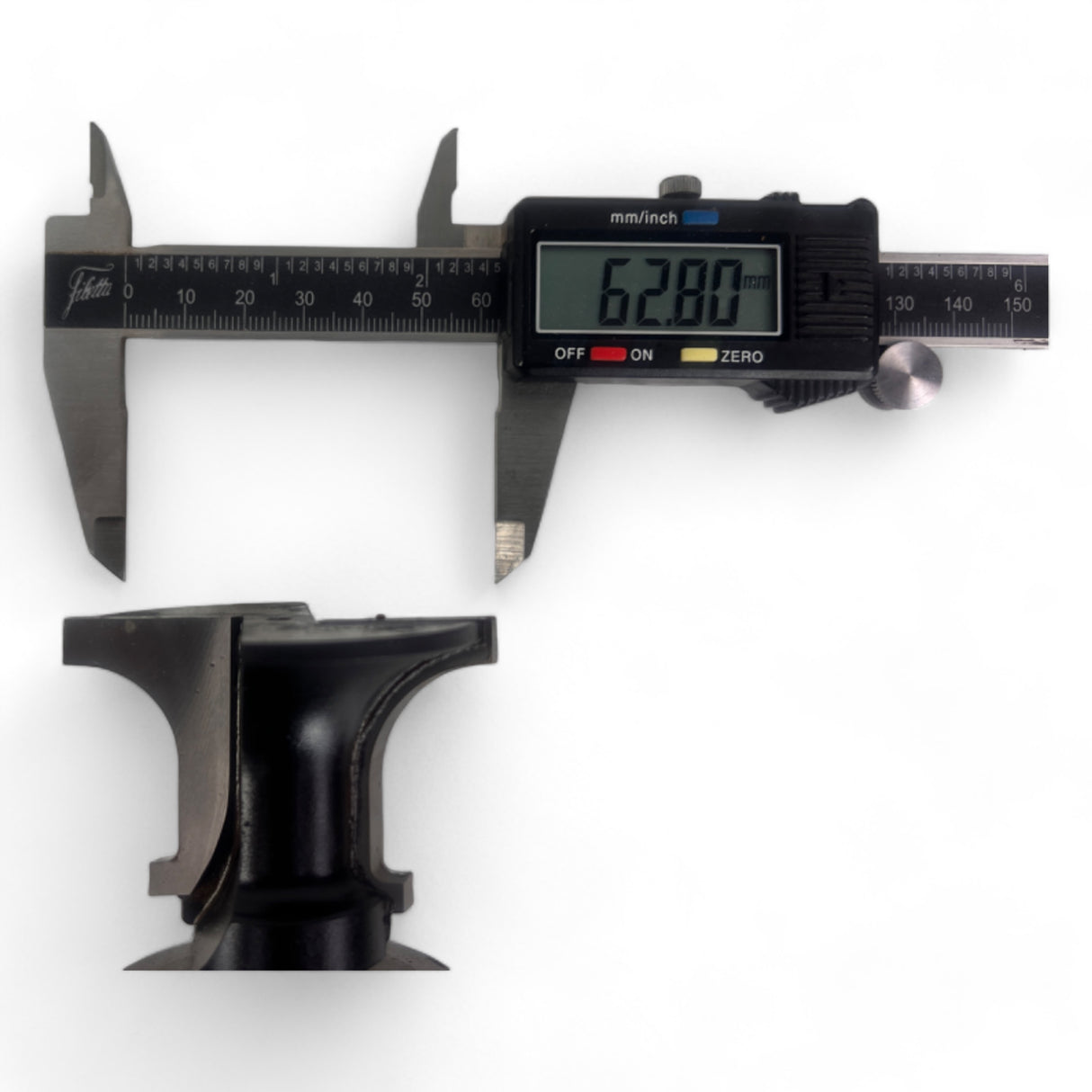 HSK 63 F Spannzangenfutter mit austauschbaren Spannzangen und HW Profilfräser Ø 22 mm, L=40 mm, Z=2 – Ansicht 7