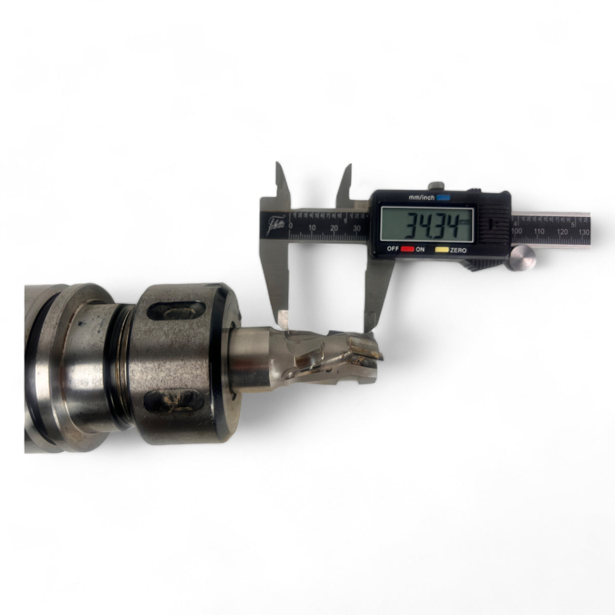 HSK 63 F Spannzangenfutter mit austauschbaren Spannzangen und DIA Fräser Ø 22 mm, L=34 mm, Z=3 – Ansicht 6