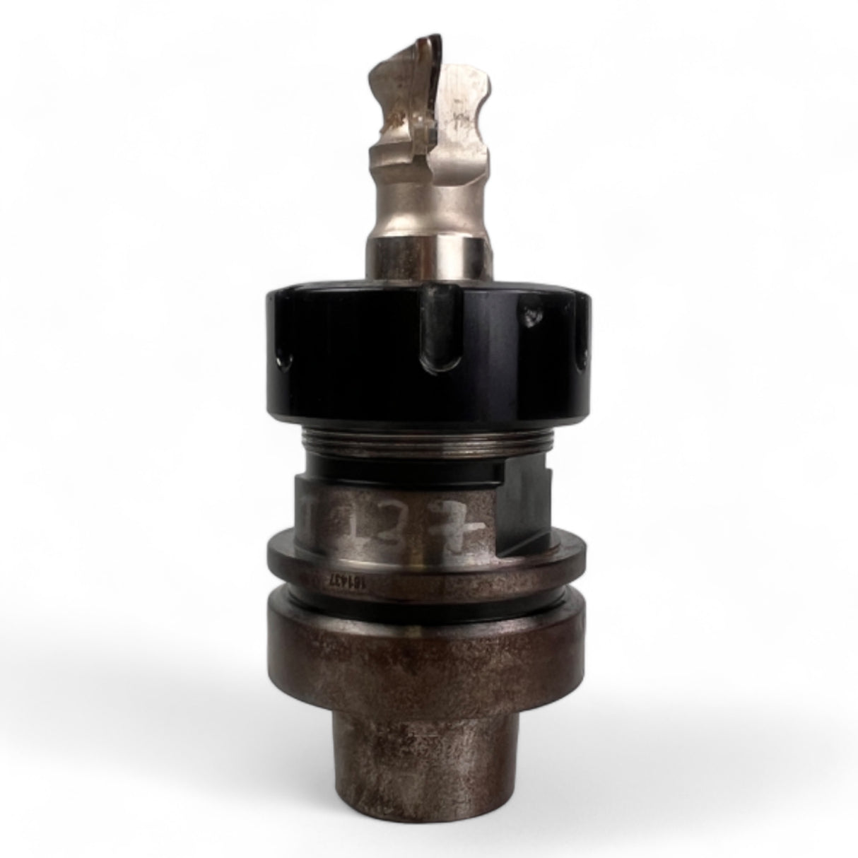 HSK 63 F Spannzangenfutter mit Spannzange und Fräser D=35 L=21 mm