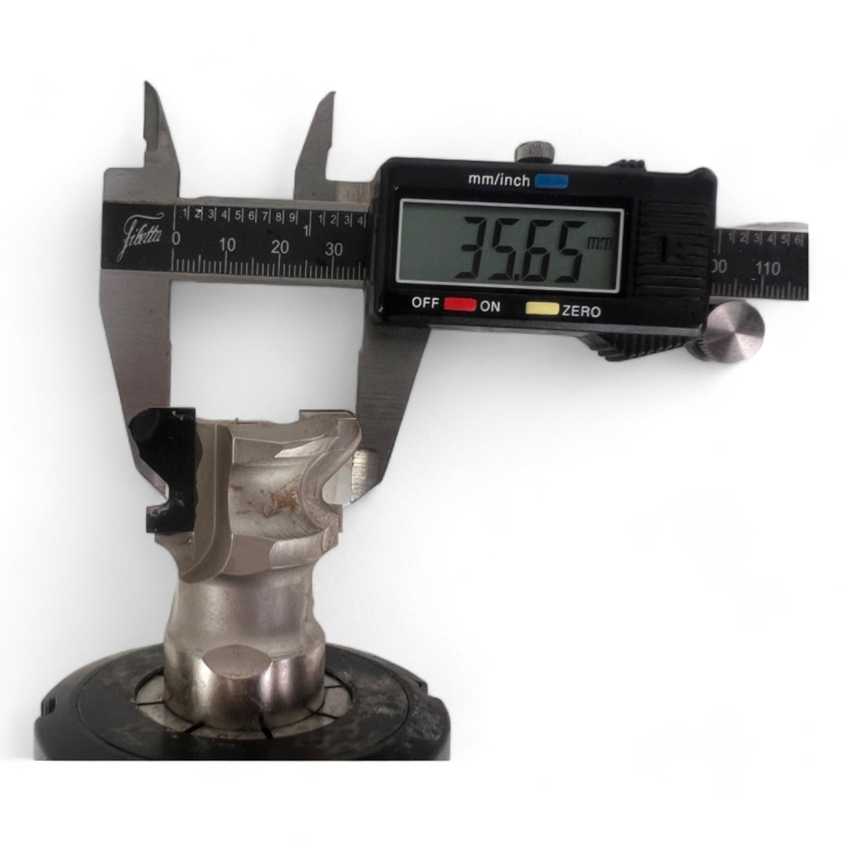 HSK 63 F Spannzangenfutter mit Spannzange und Fräser D=35 L=21 mm – Ansicht 6
