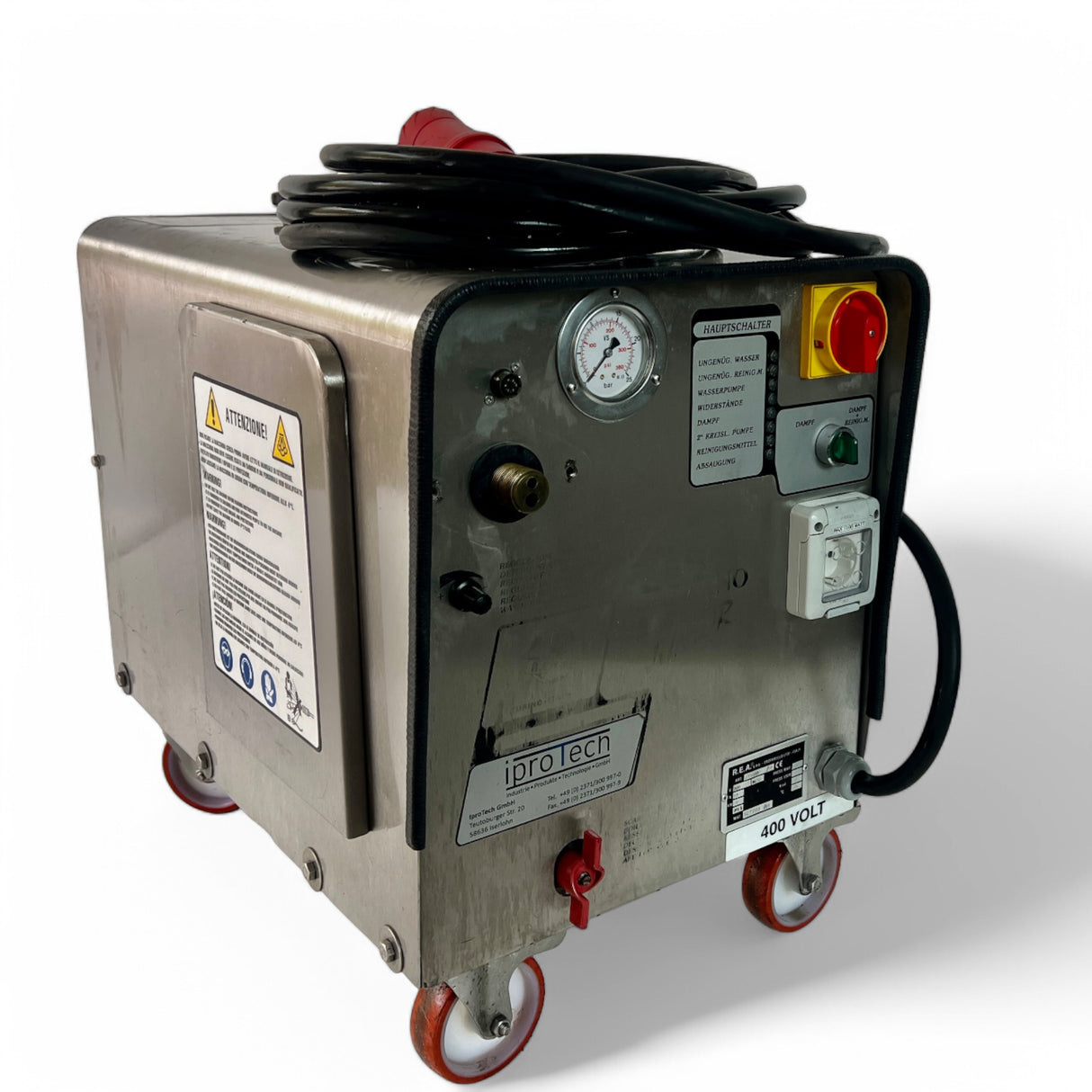 REA Trockendampfreiniger JT 06 Dampfreiniger Hochdruck – Ansicht 2