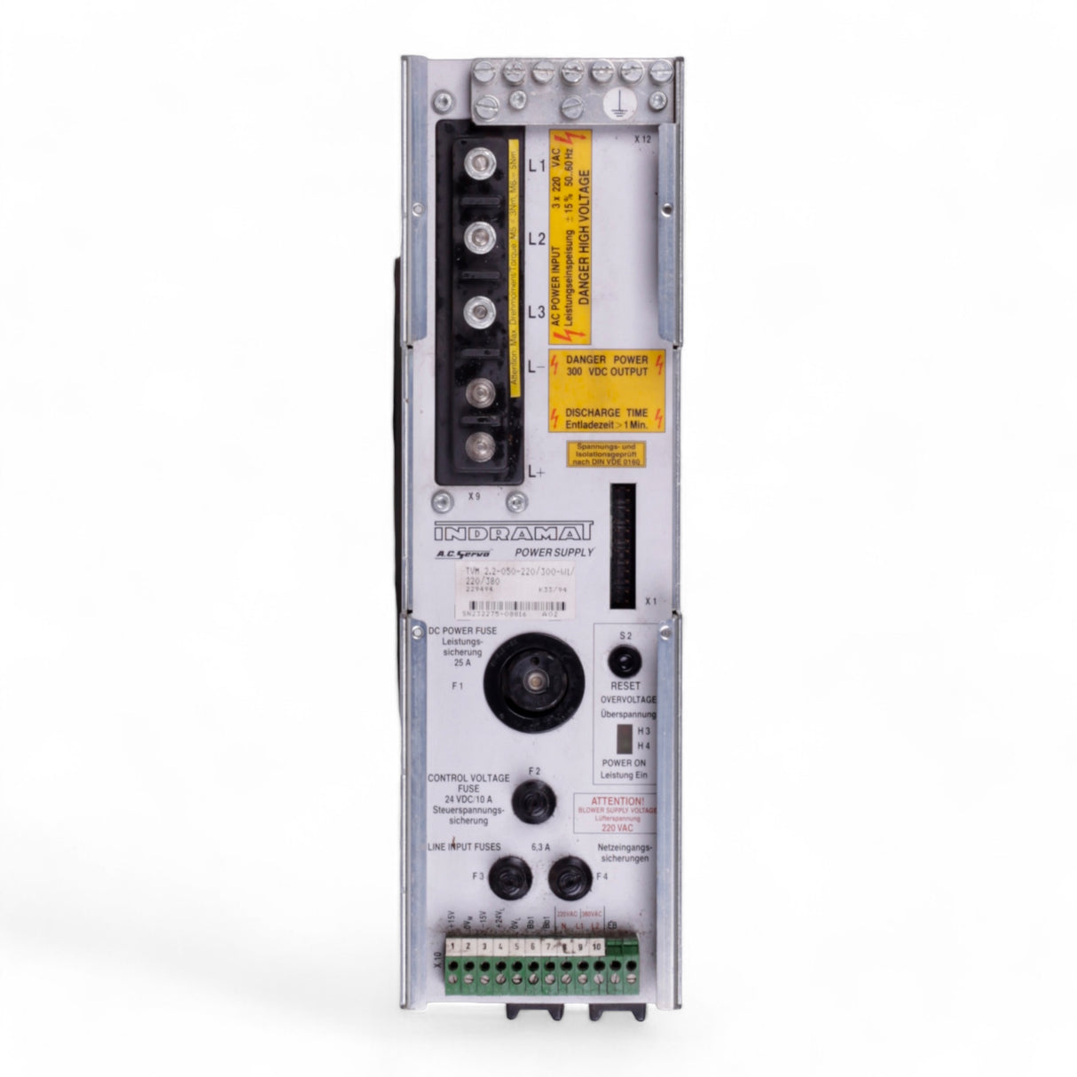 Indramat Rexroth Bosch TVM 2.2-050-220/300-W1 SN 232275-08816 A02 – Ansicht 8