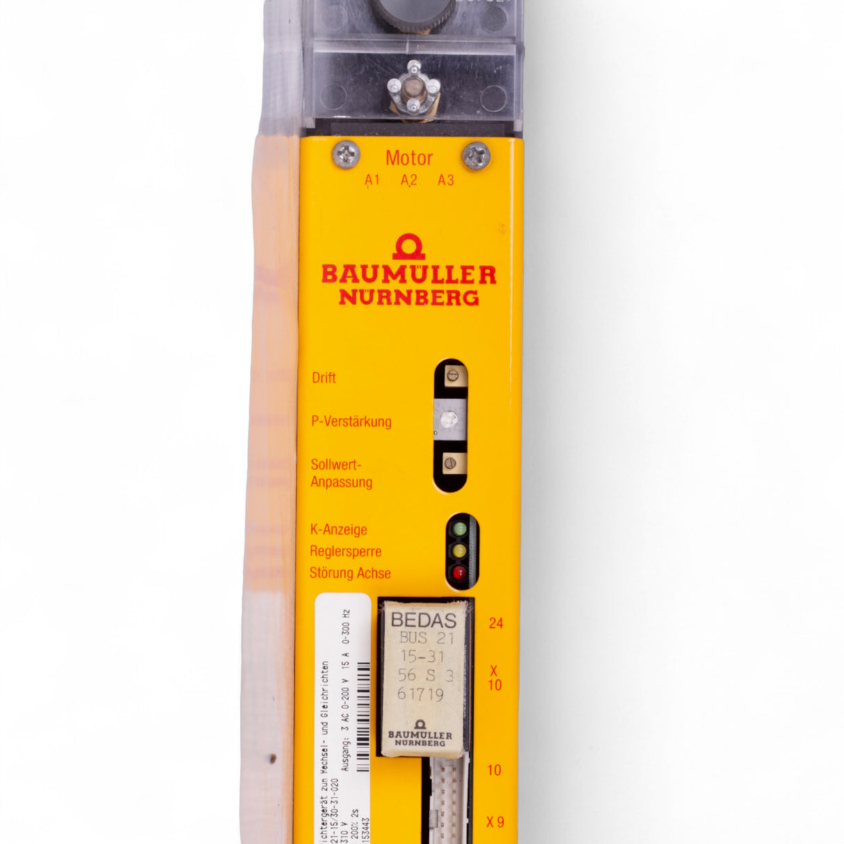 Baumüller BUS21-15/30-31-020 Stromrichtergerät – Ansicht 10