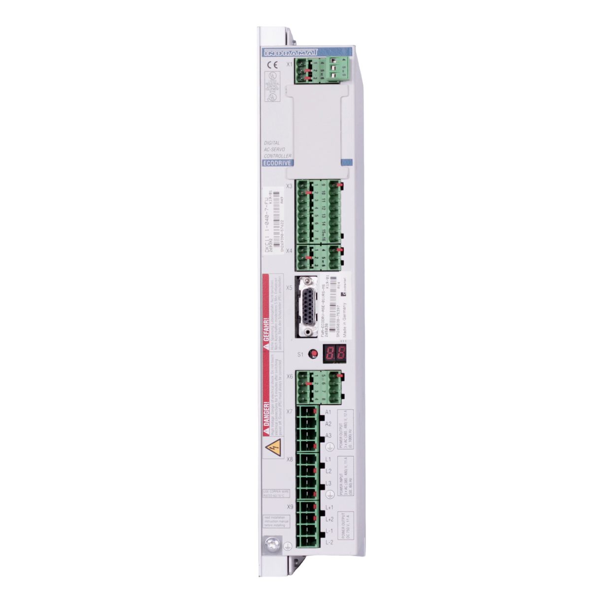 Indramat Rexroth FWA-ECODRV-ASE-SE-01VRS-MS 265038 SN 2265038-75397