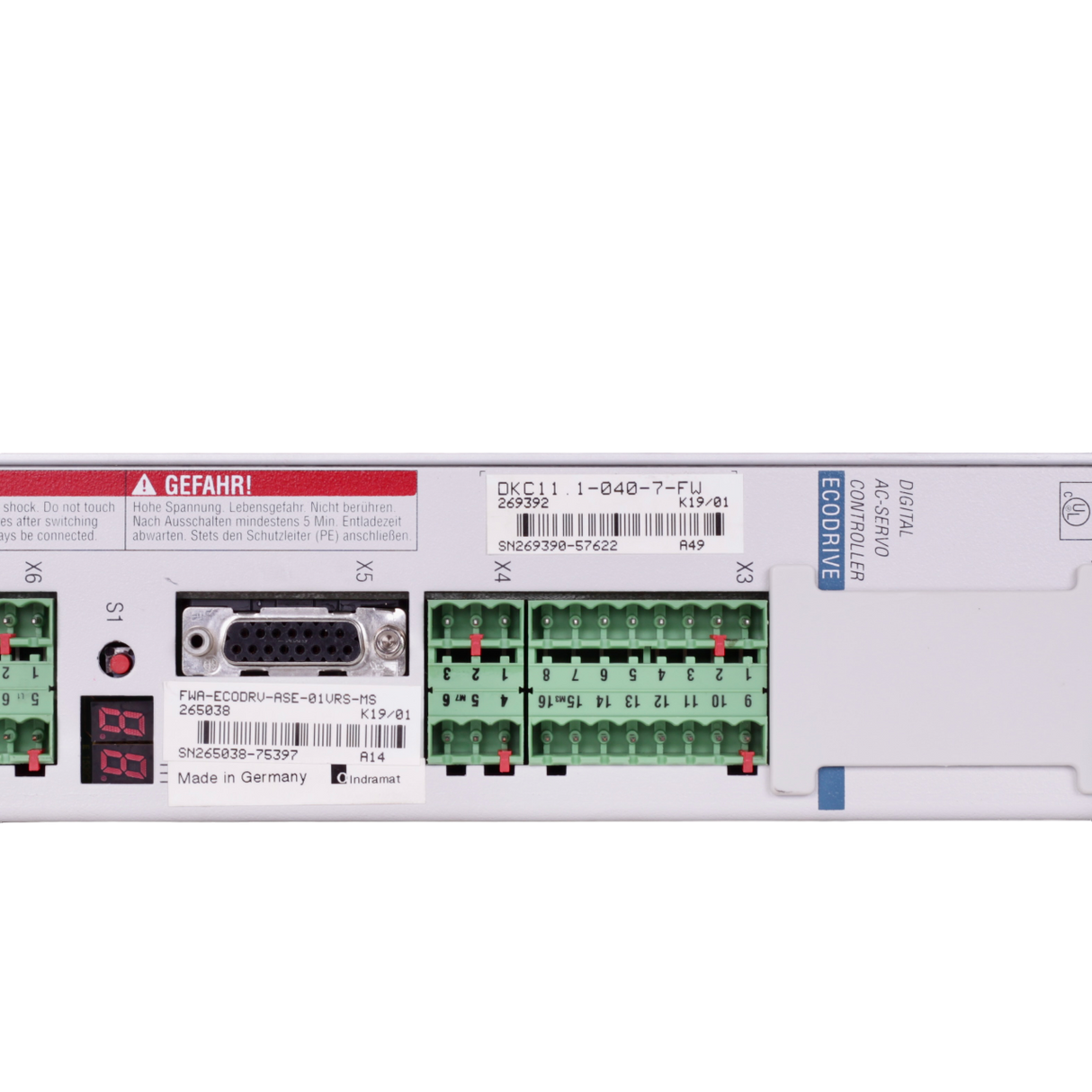 Indramat Rexroth FWA-ECODRV-ASE-SE-01VRS-MS 265038 SN 2265038-75397 – Ansicht 8