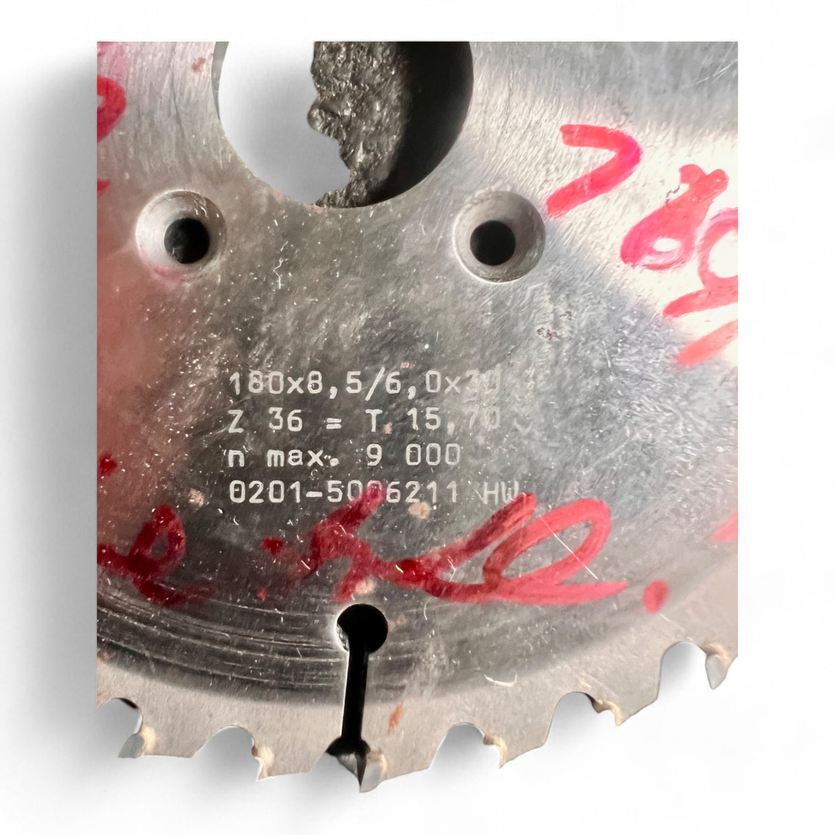 HW-Nuter 180x8,5/6,0x30 mm Z=36 FZ-Fa Schäffer – Ansicht 3