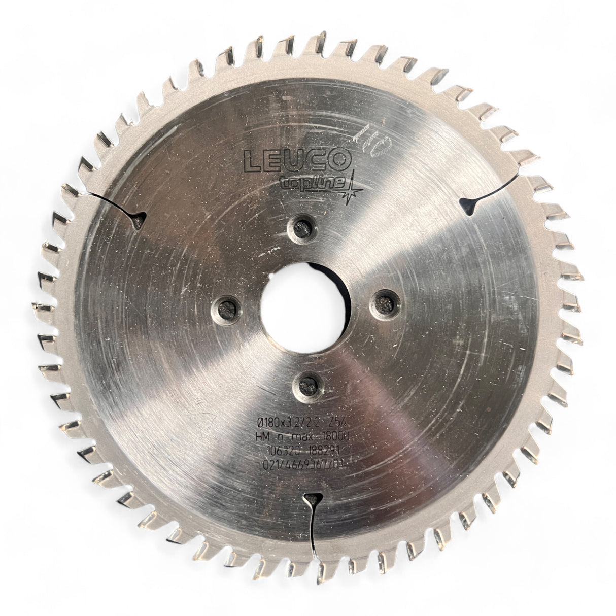 Leuco Topline HM Sägeblatt D=180x3,2/2,2 Z=54