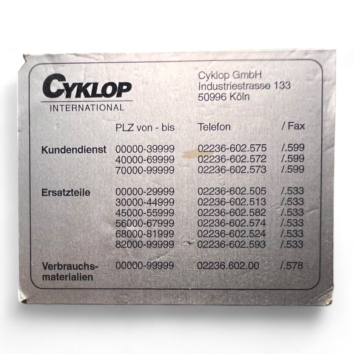 CYKLOP SMP AMPAG SPRINT Umreifungsmaschine Verpackungsmaschine – Ansicht 10