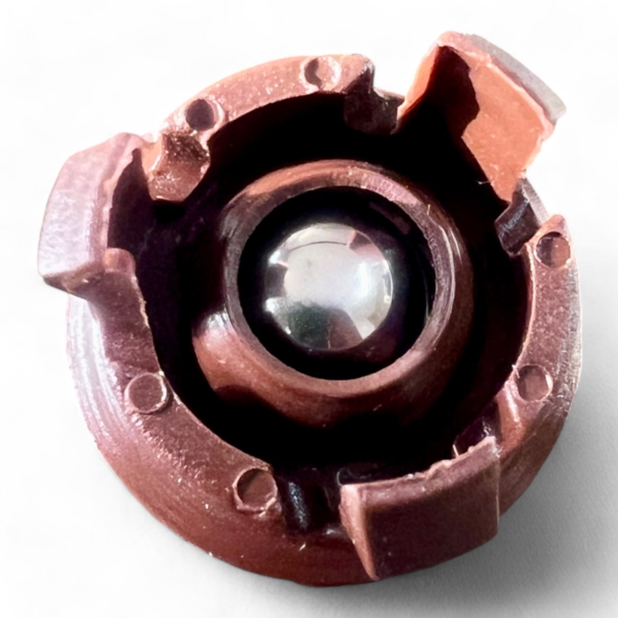 Kugeldüse Luftdüse 19 mm Luftkissentisch ohne Feder Holzma braun HOMAG Sawteq – Ansicht 6