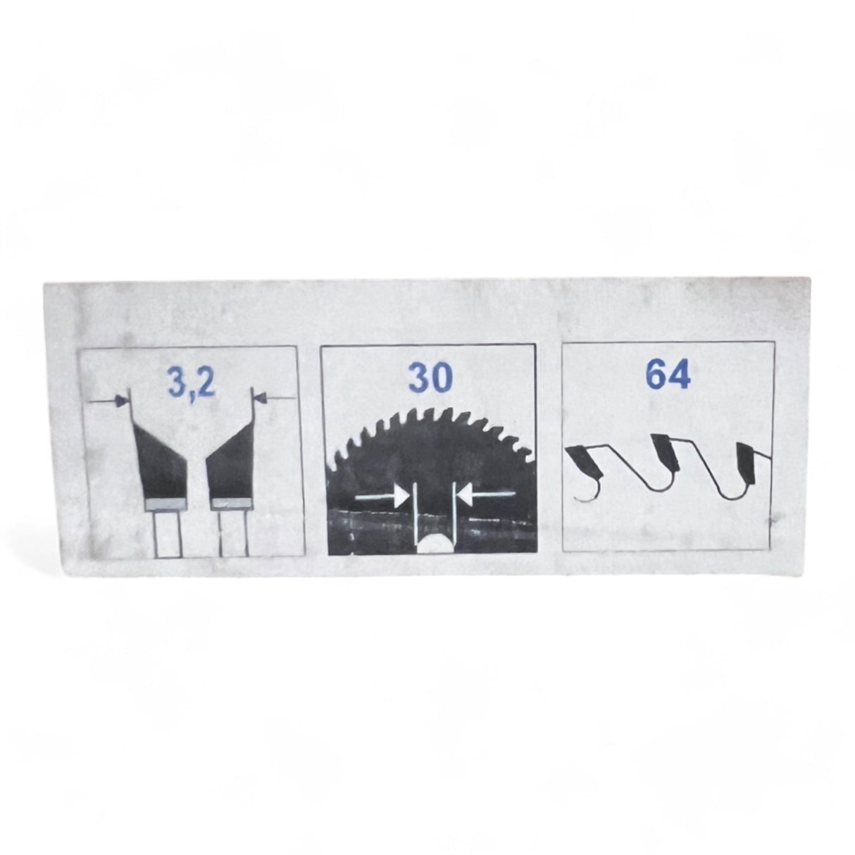 UNIMERCO HM Sägeblatt D=200x3,2/2,2x30 Z64 – Ansicht 7