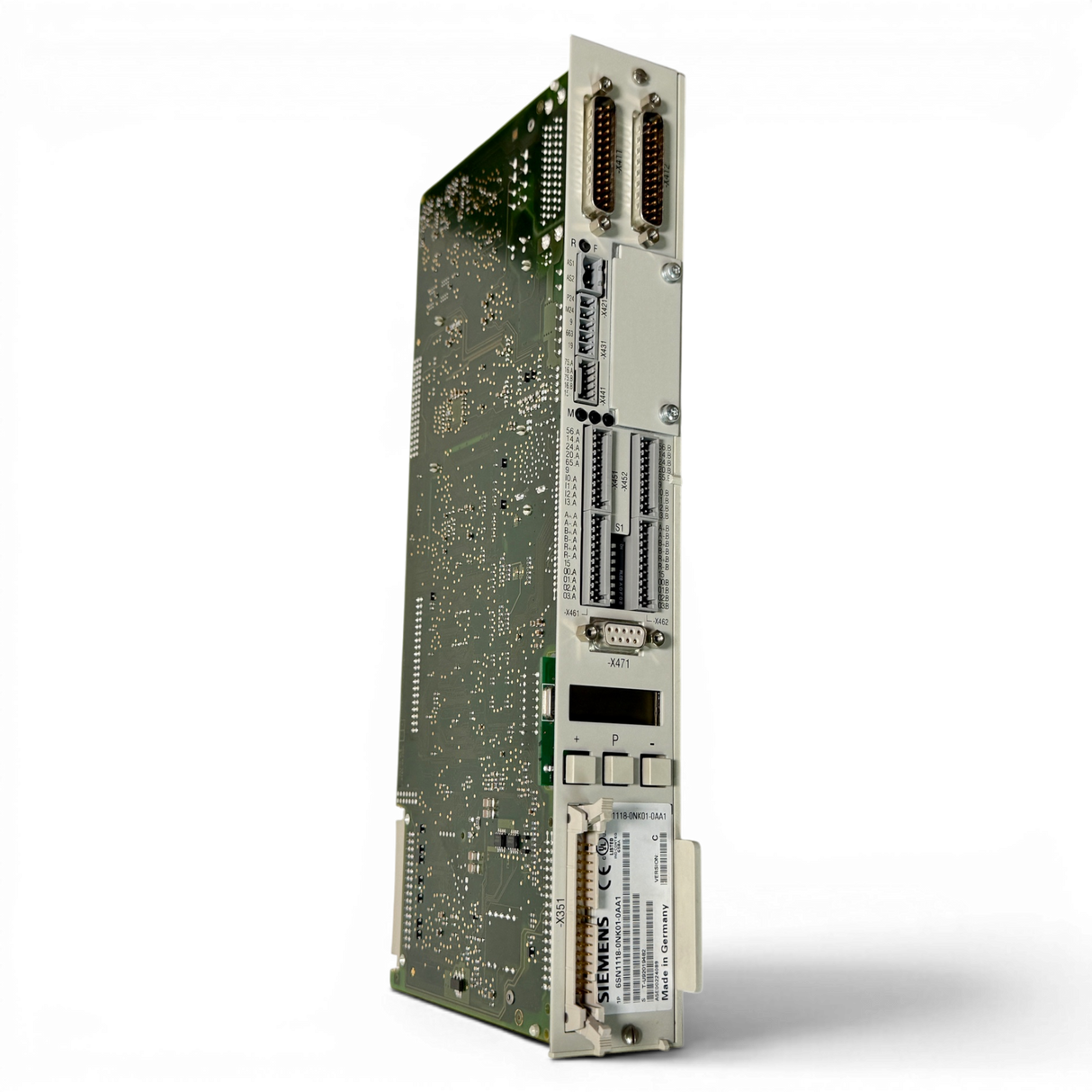 Siemens SIMODRIVE Regelungsbaugruppe Art.-Nr. 6SN1118-0NK01-0AA1 Seriennummer T-U92019482
