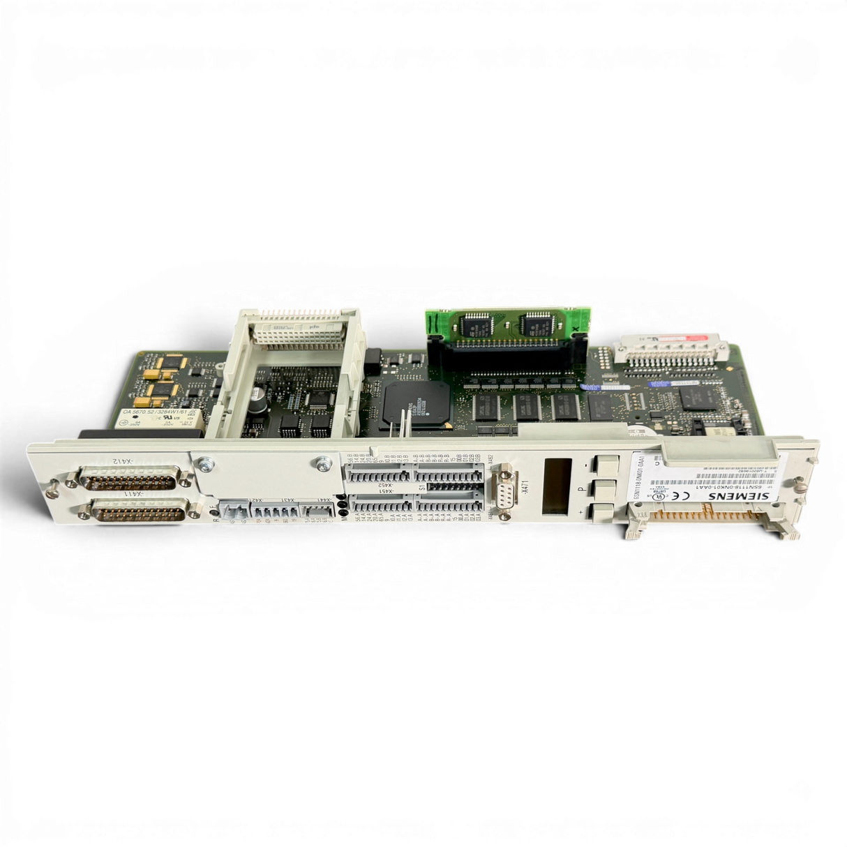 Siemens SIMODRIVE Regelungsbaugruppe Art.-Nr. 6SN1118-0NK01-0AA1 Seriennummer T-U92019482 – Ansicht 3