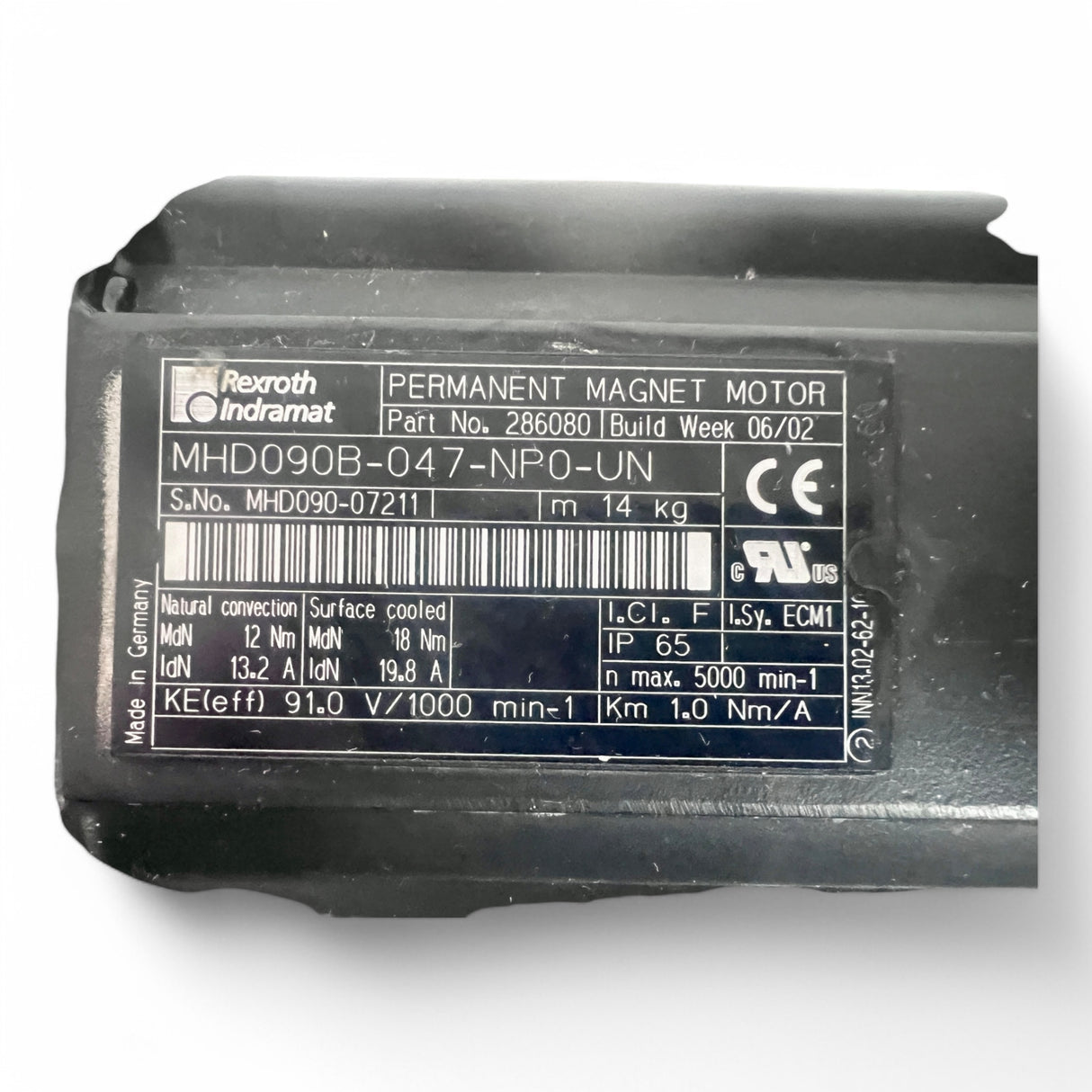 Rexroth Indramat MHD090B-047-NP0-UN Permanent Magnet Moto;, HOMAG, Weeke 2-214-95-1352 , 2-214-95-1342 – Ansicht 10