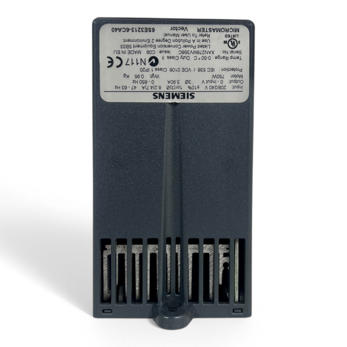 Siemens MICROMASTER Vector 6SE3213-6CA40 Frequenzumrichter – Ansicht 4
