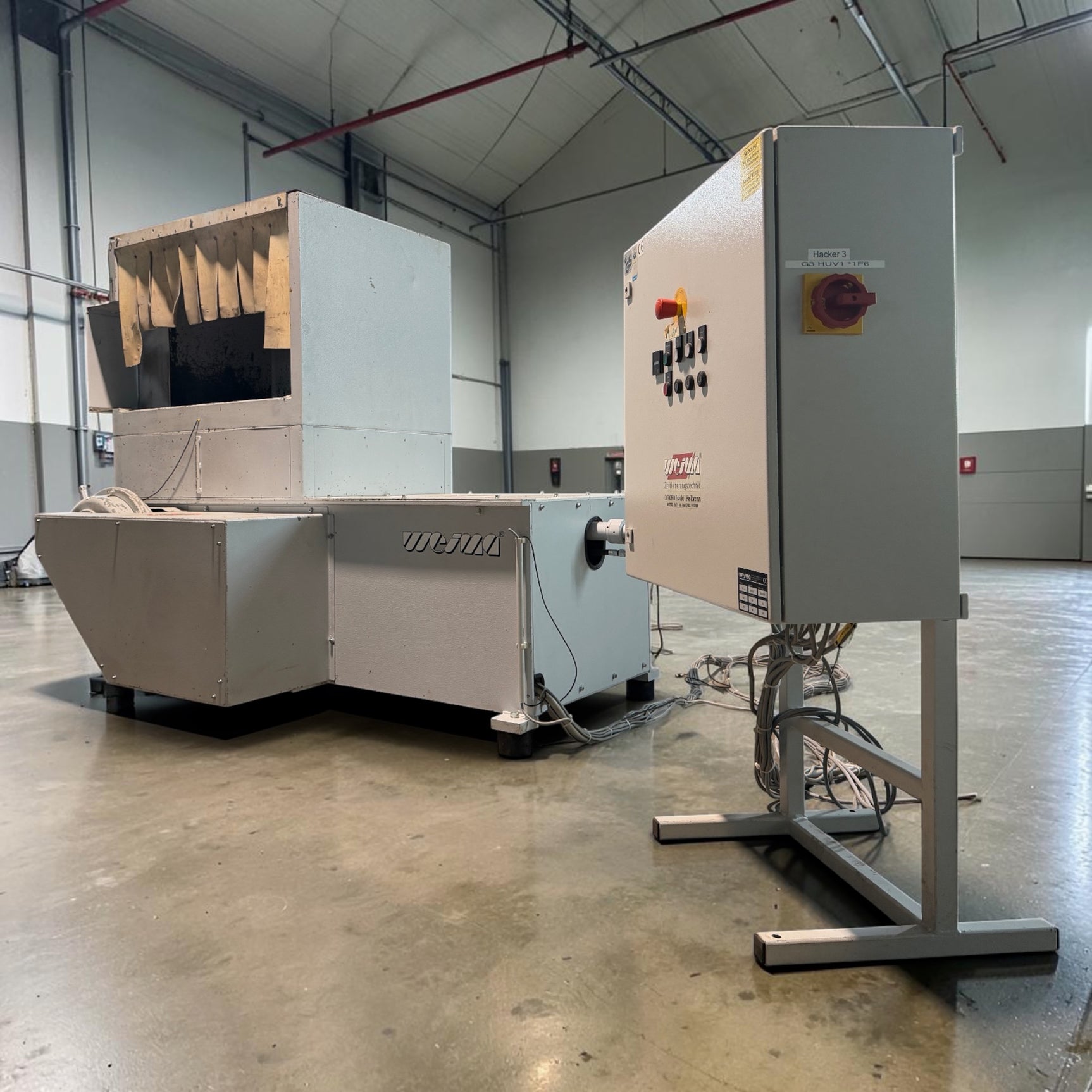 WEIMA WL 6 Einwellen-Zerkleinerer Masch.-Nr. 500-8079 – Holzzerkleinerer 18,5 kW – Ansicht 11