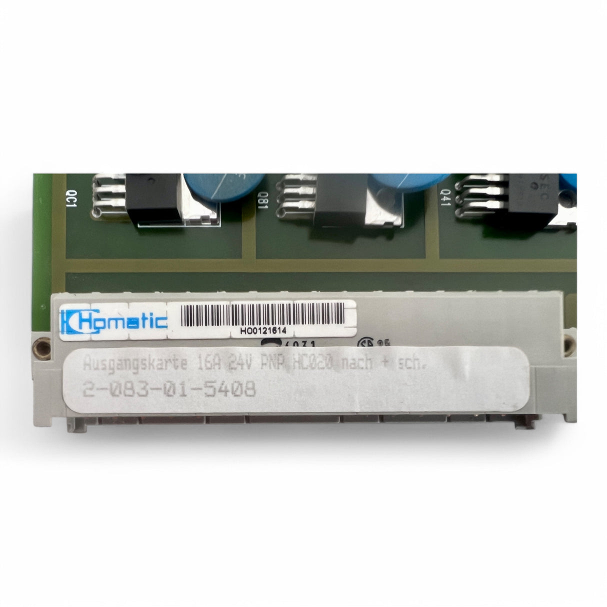 HOMAG Homatic Ausgangskarte 16A 24V PNP HC020 Art. 2-083-01-5408 Nr. H00121614 BAZ BOF – Ansicht 9
