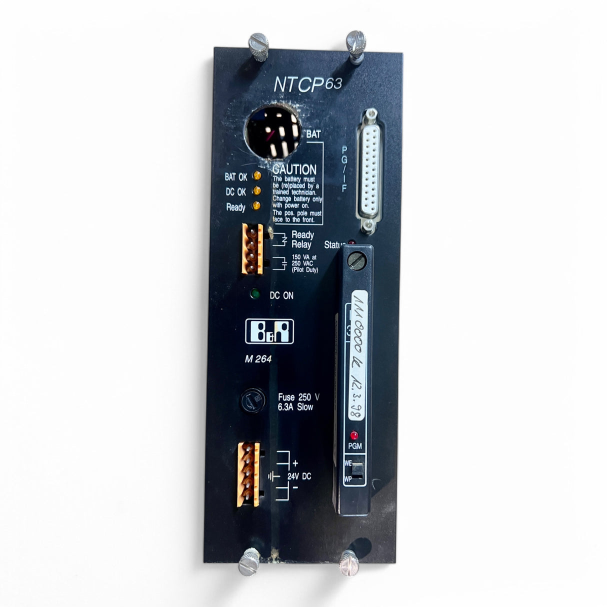 B&R NTCP63 Modul M2NTCP63-0 – Steuerungseinheit Netzteil Holzma