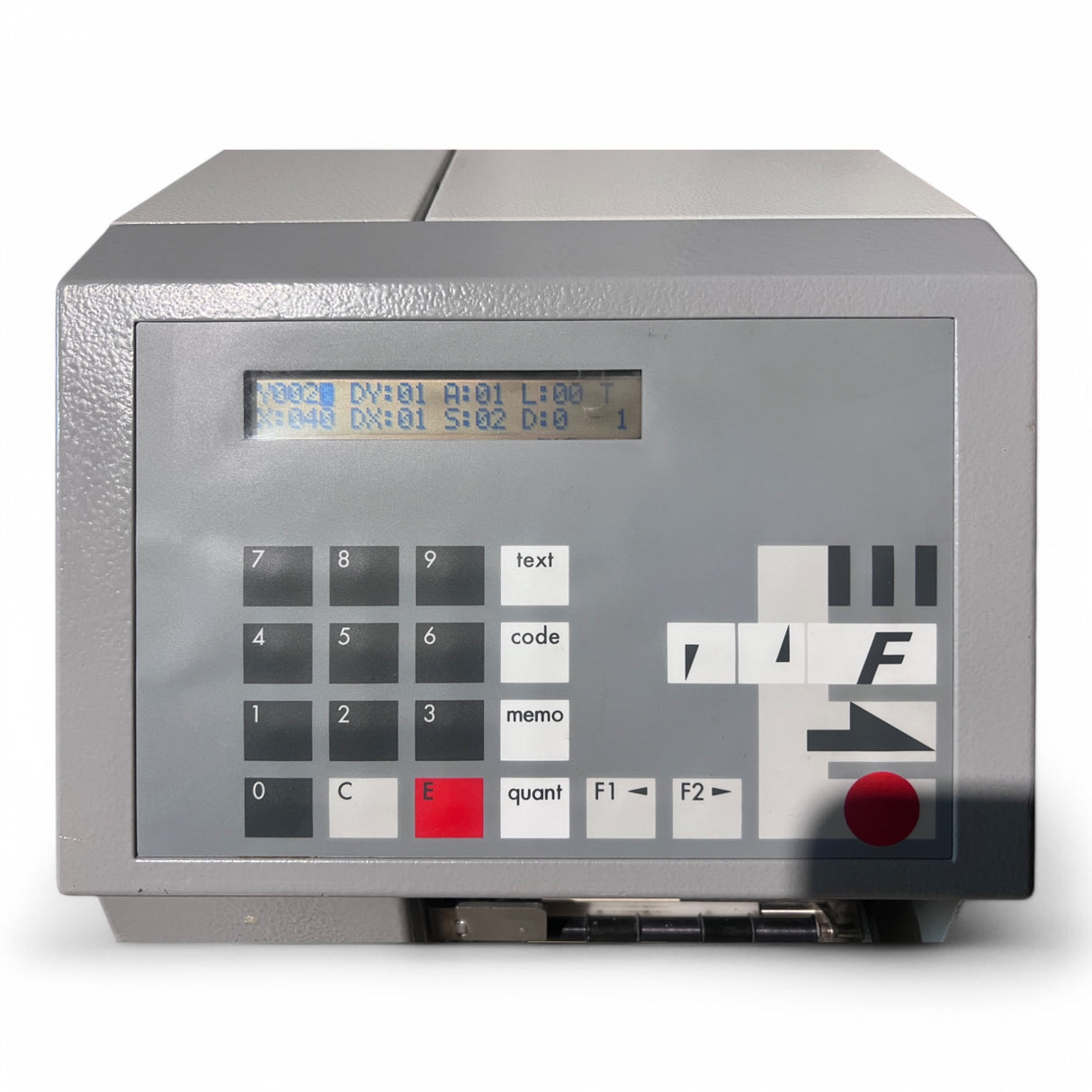 HOLZMA Carl Valentin Drucker Thermotransferdrucker VARIO 104-8 Etikettendrucker – 230 V – Art. Nr. 90.55.210 für Ettiketten