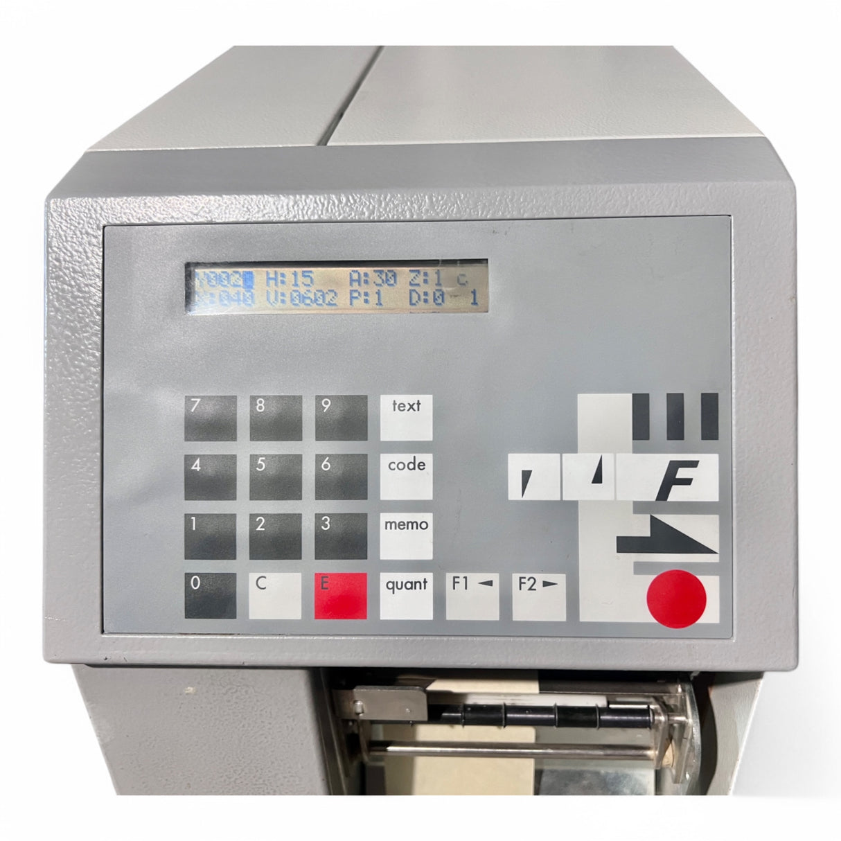 HOLZMA Carl Valentin Drucker Thermotransferdrucker VARIO 104-8 Etikettendrucker – 230 V – Art. Nr. 90.55.210 für Ettiketten