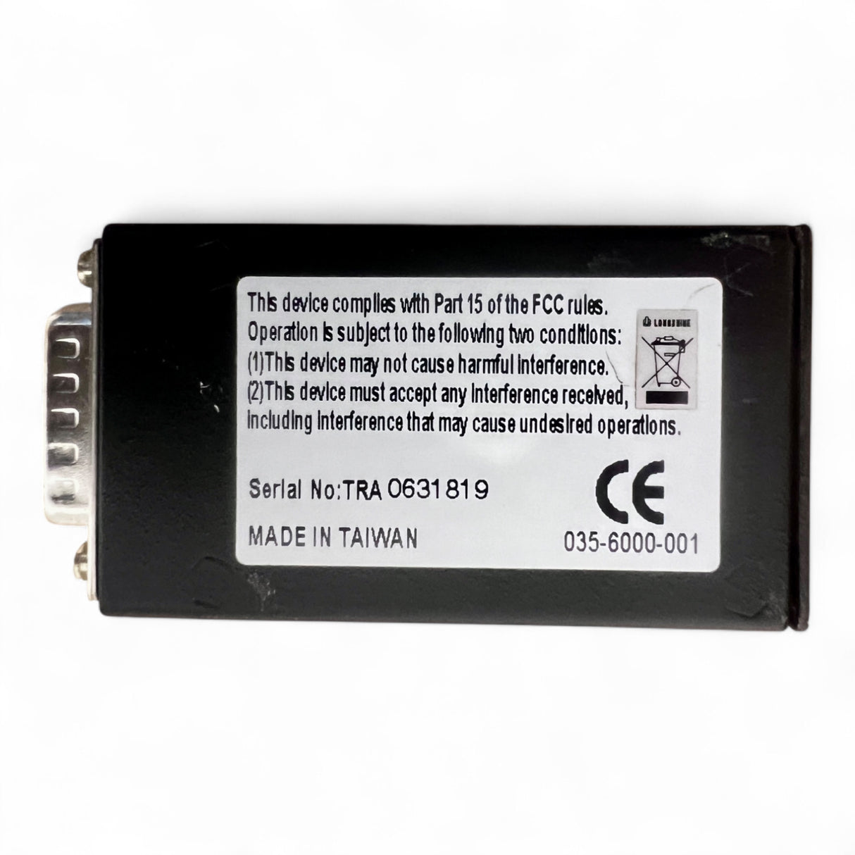 HOMAG Wandler CONVERTER DC/DC 24V/+-15V/65MA+24V/80MA 2-083-01-6604 ADAPTER ETH/TRANCEIV.AUI-10BASE-T TWISTP – Ansicht 3