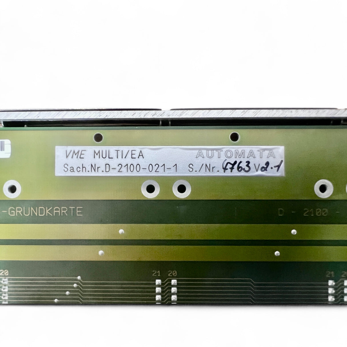 HOMAG Automata Multi EA VME SERCOS Master Modul V21 mit ASIC V31 ohne Zubehör 4086050368 – Ansicht 5