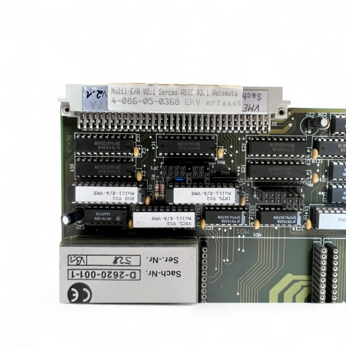 HOMAG Automata Multi EA VME SERCOS Master Modul V21 mit ASIC V31 ohne Zubehör 4086050368 – Ansicht 8