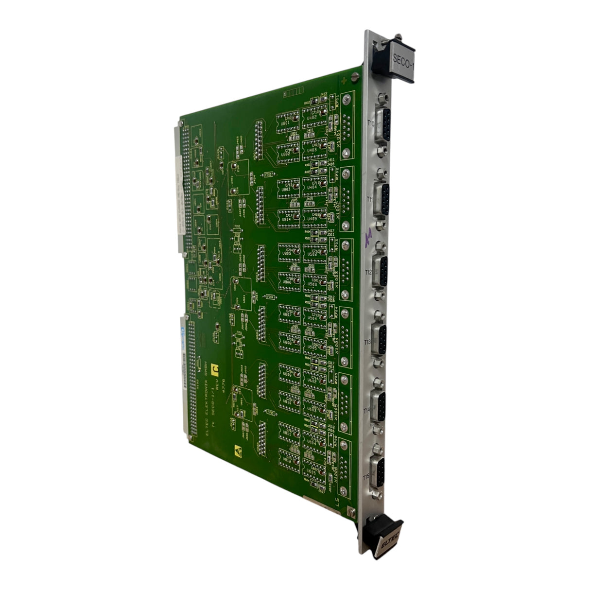 HOMAG ELTEC SECO1 RS232 VME Karte 6fach Schnittstellenkarte ELTEC SECO11 TK4776 2-083-03-0202 – Ansicht 2
