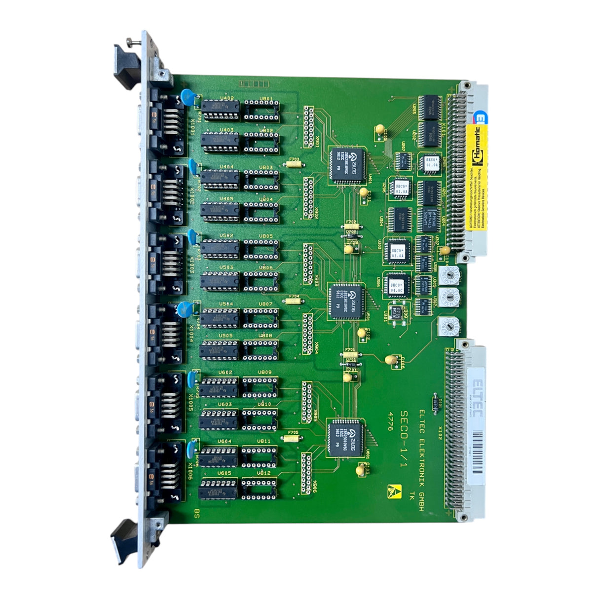 HOMAG ELTEC SECO1 RS232 VME Karte 6fach Schnittstellenkarte ELTEC SECO11 TK4776 2-083-03-0202 – Ansicht 3