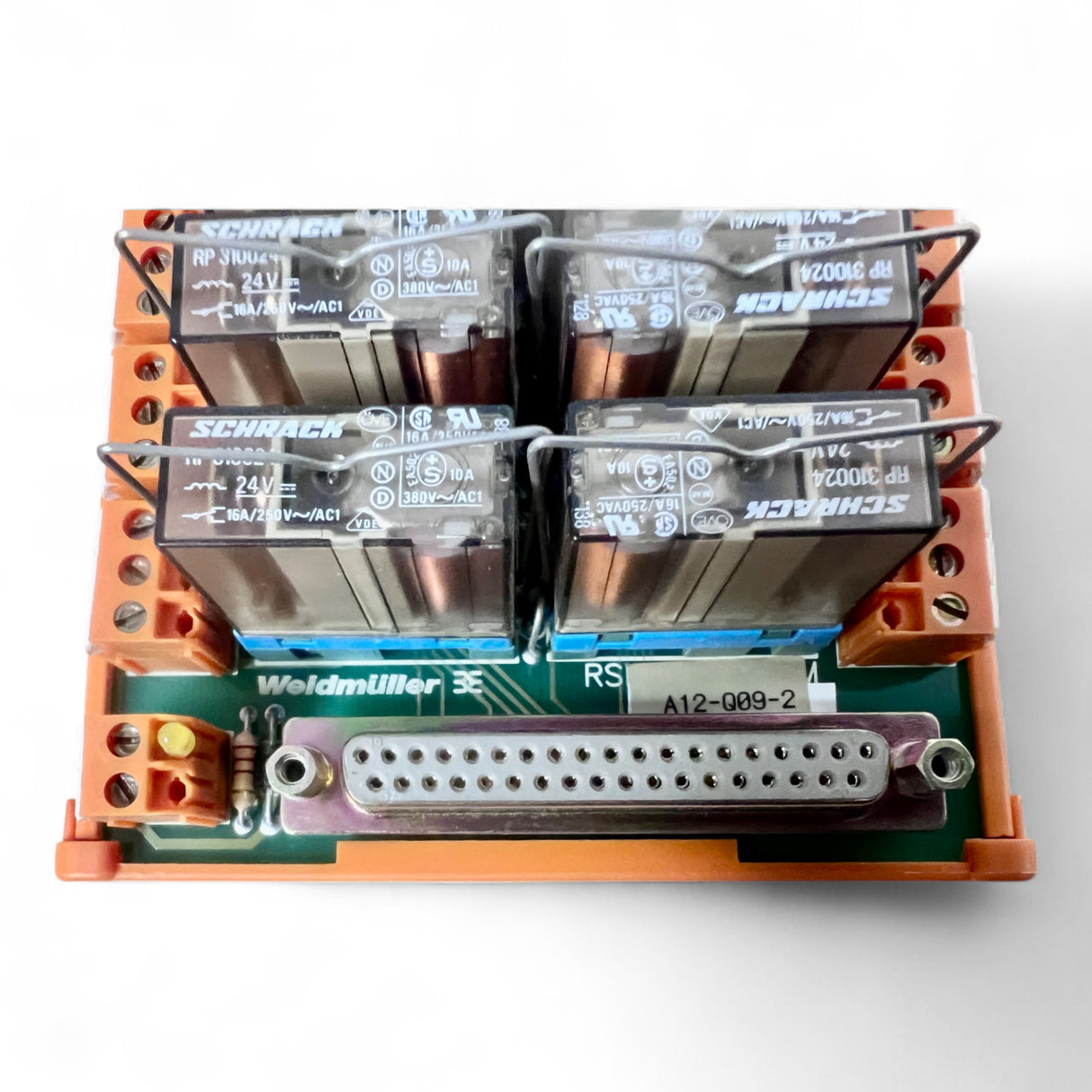 Weidmüller Relaiskarte RSM24-C NUM mit 24x SCHRACK RP310024 Relais – 24 V DC – Ansicht 8