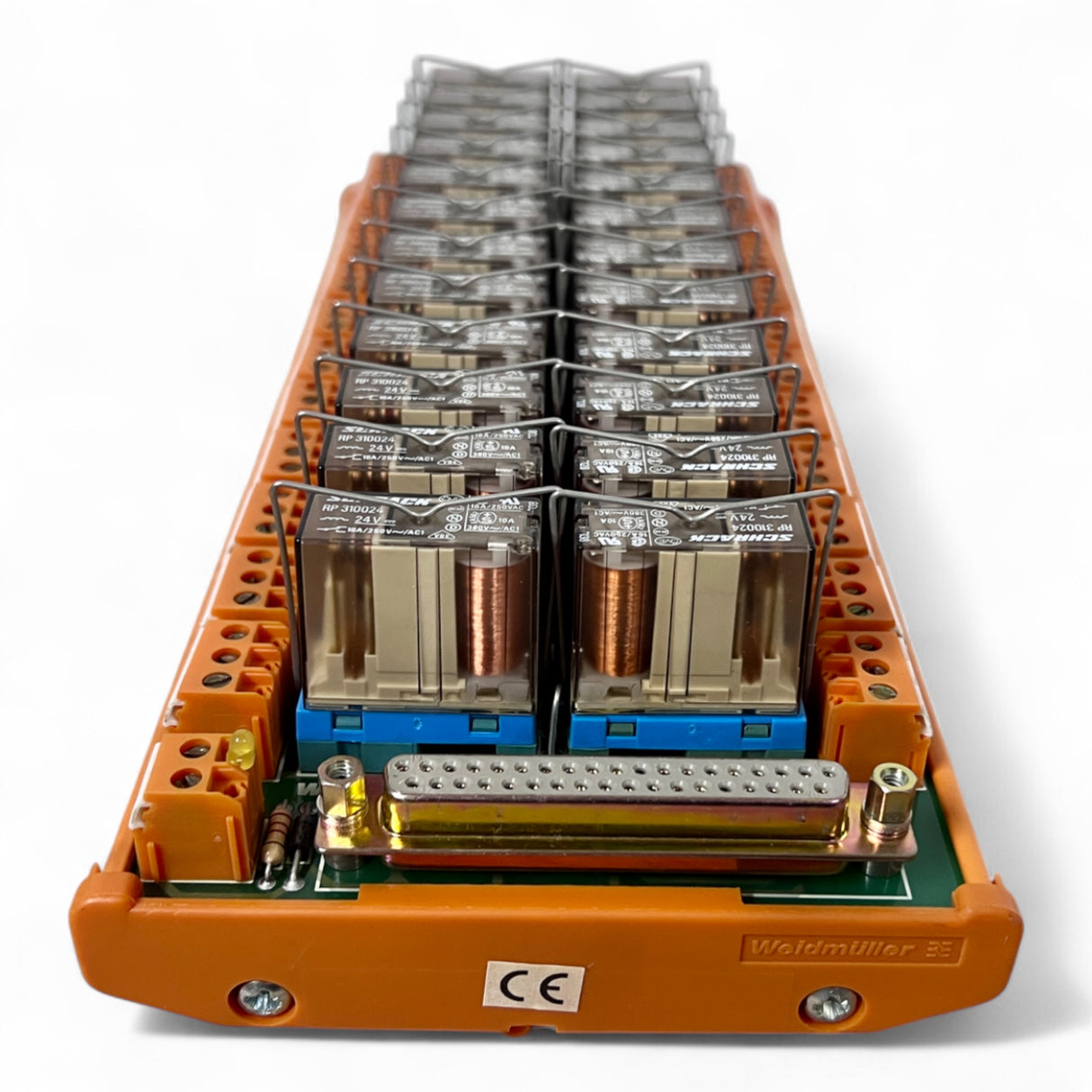 Weidmüller Relaiskarte RSM24-C NUM mit 24x SCHRACK RP310024 Relais – 24 V DC – Ansicht 9