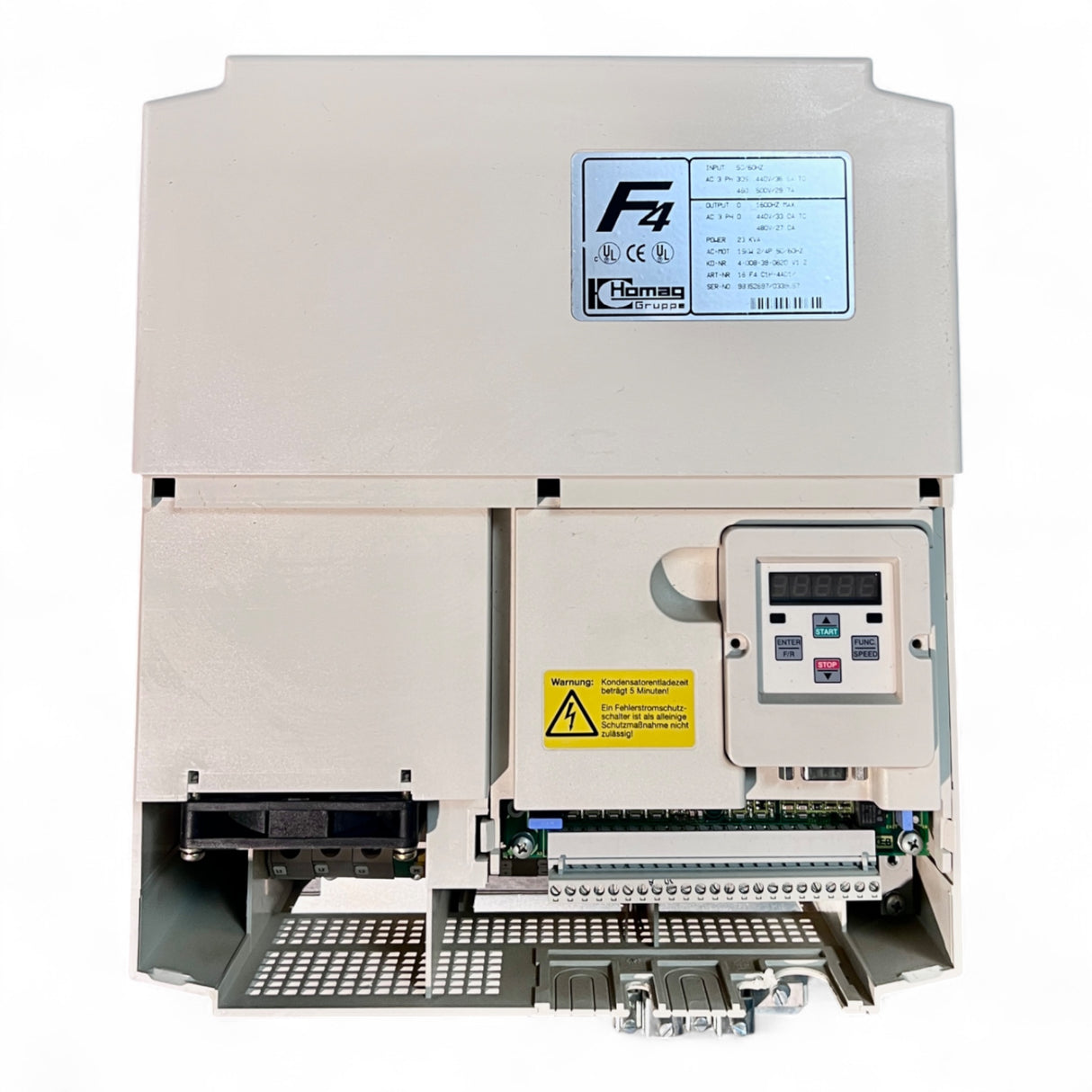 HOMAG KEB COMBIVERT F4 Frequenzumrichter 16 F4 C1H 4A01 – 15kW – Artikelnummer 4-008-39-0620 – Ansicht 4