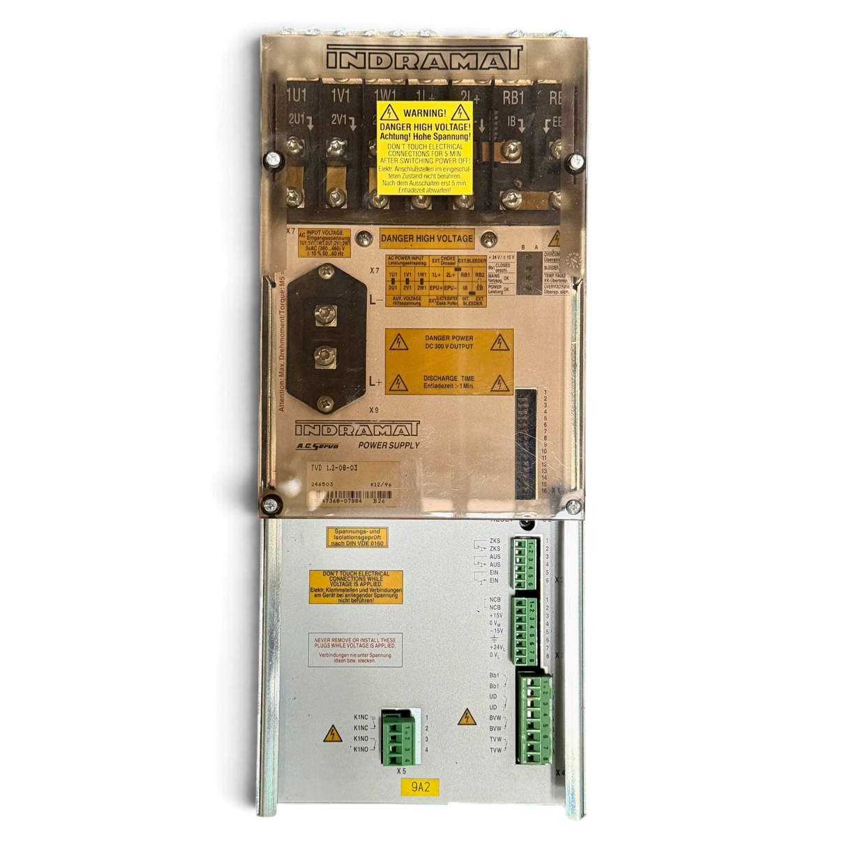 Indramat TVD 1.2-08-03 A.C. Servo Netzteil Power Supply 246503