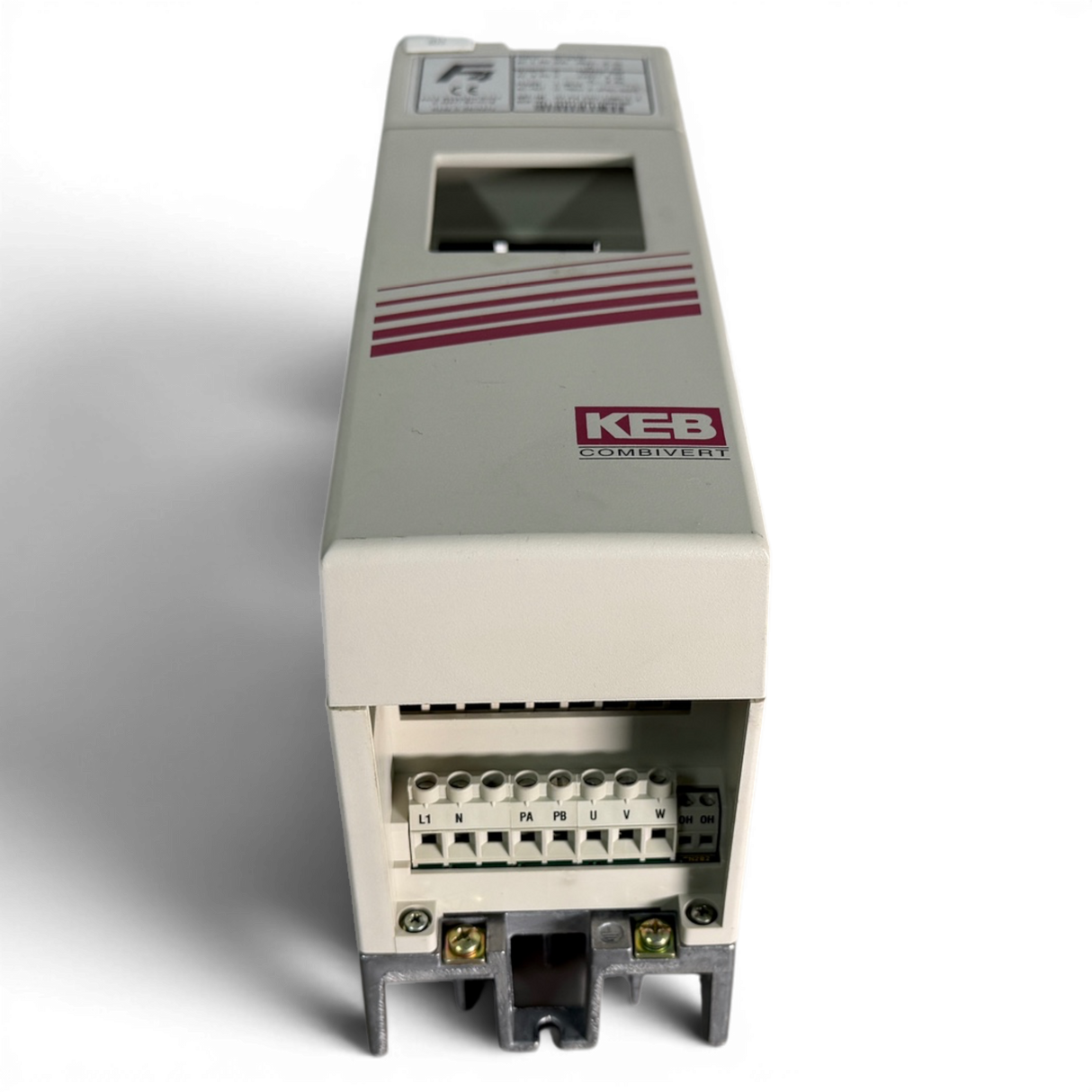 KEB COMBIVERT F4 Frequenzumrichter Art.-Nr. 07.F4.C1D-1280 V1.4 inkl. Bedienfeld 00.F4.010-2009 – Ansicht 8