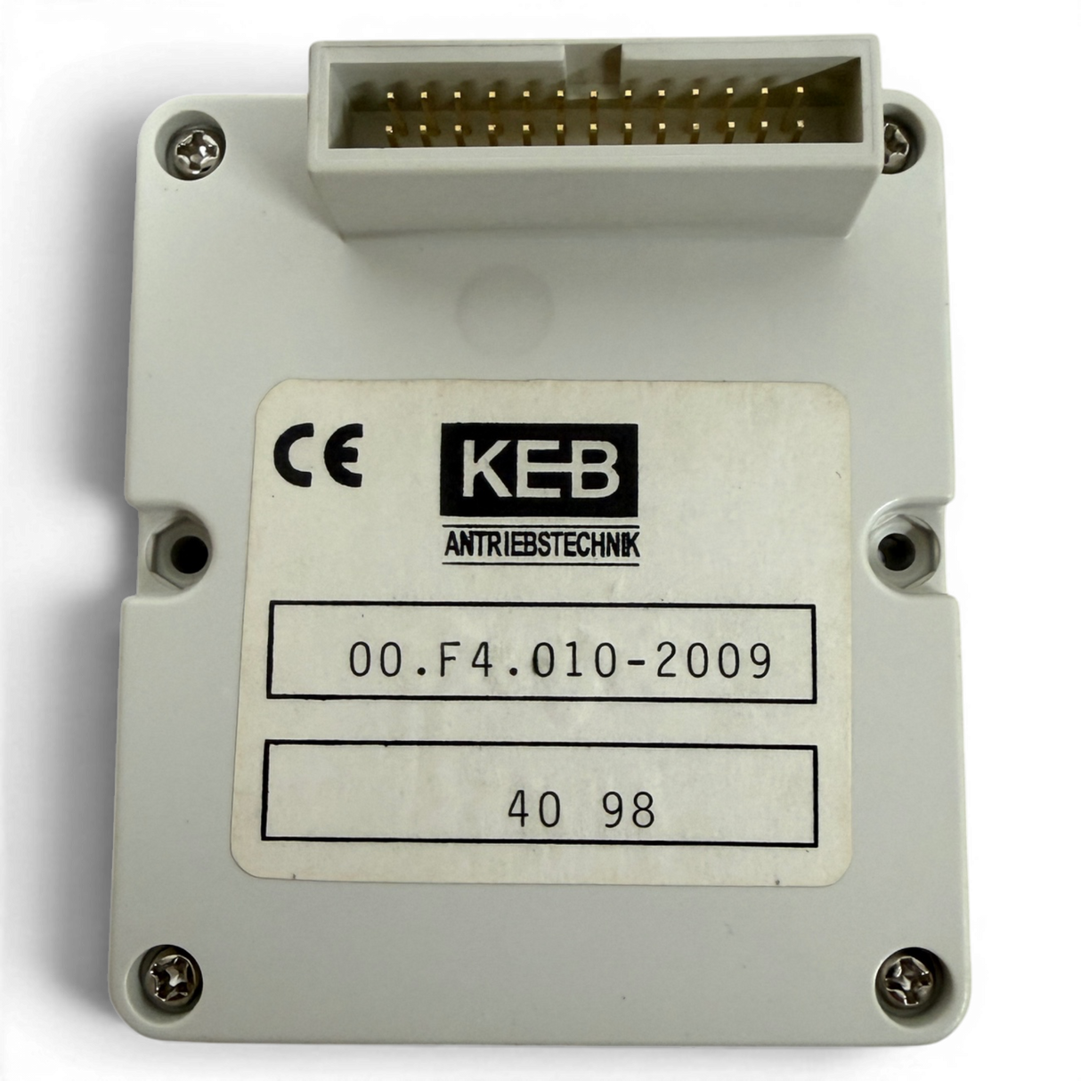 KEB COMBIVERT F4 Frequenzumrichter Art.-Nr. 07.F4.C1D-1280 V1.4 inkl. Bedienfeld 00.F4.010-2009 – Ansicht 15