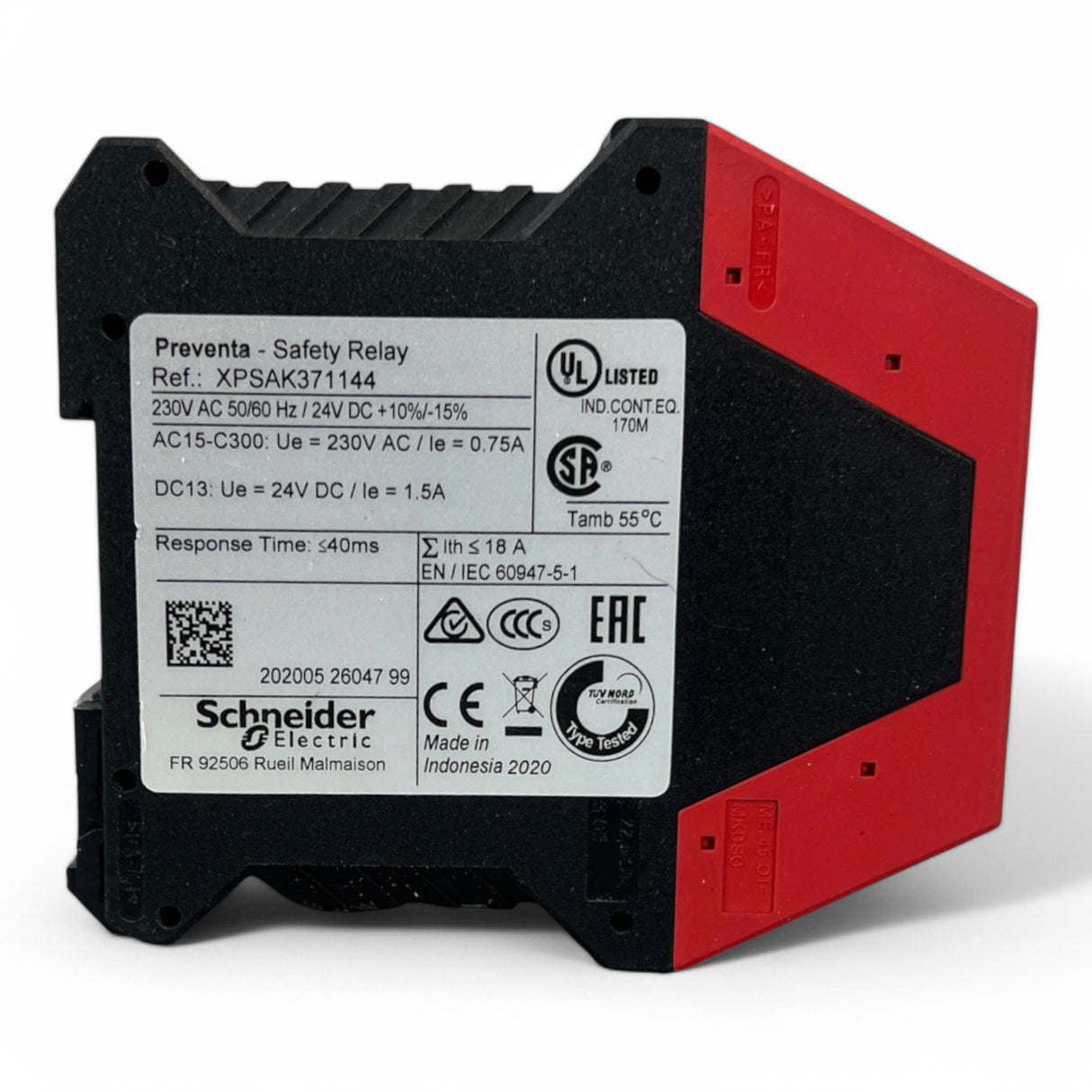 Schneider Electric Safety Relay XPSAK371144 Sicherheitsrelais 24 V Preventa – Ansicht 2
