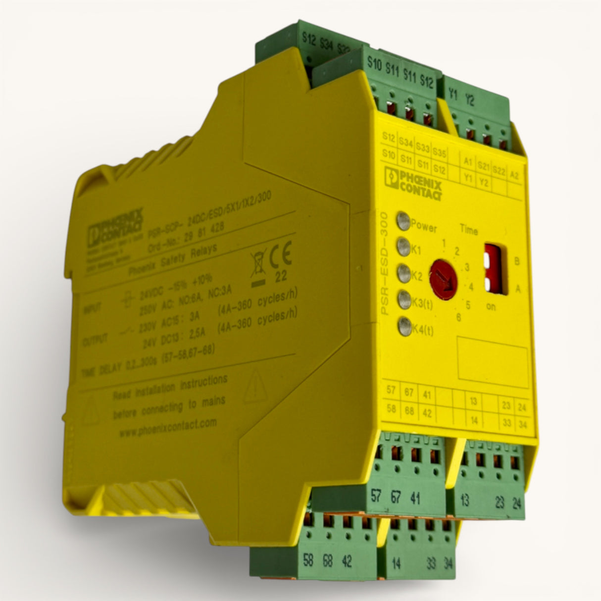 Phoenix Contact Sicherheitsrelais PSR SCP 24DC ESD 5X1 1X2 300 | Art.-Nr. 29 81 428 – Safety Relay – Ansicht 2