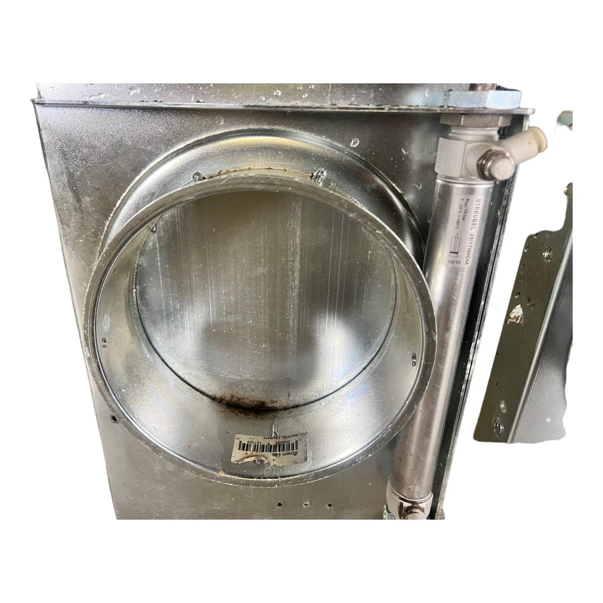 Pneumatik Schieber ADPW 160 Art. 006567 181349 Absaugschieber – Ansicht 5