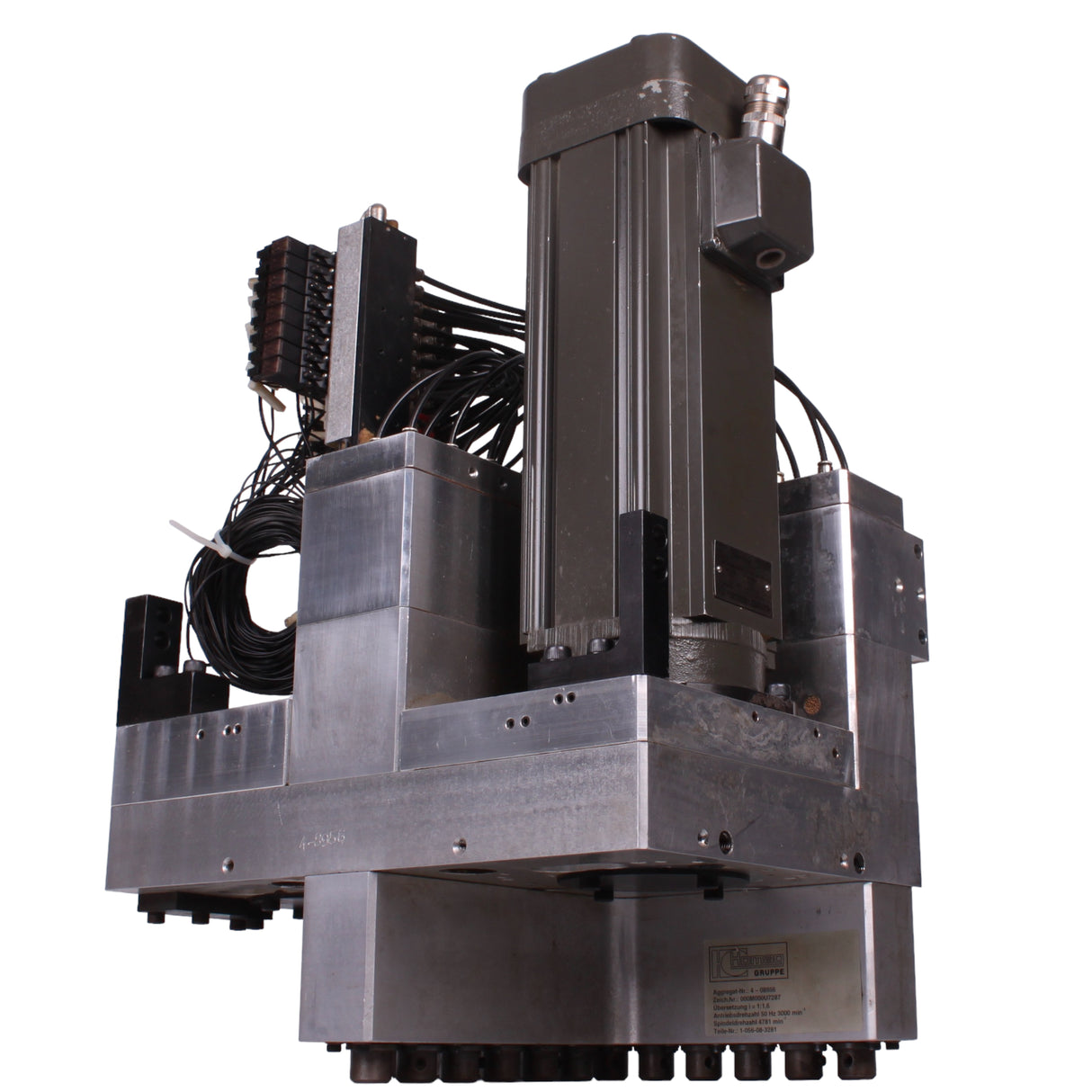 Bohrgetriebe HOMAG BAZ BOF Art.Nr-1-056-08-3281 Bohrkopf 11+6 Spindeln Bohraggregat – Ansicht 4