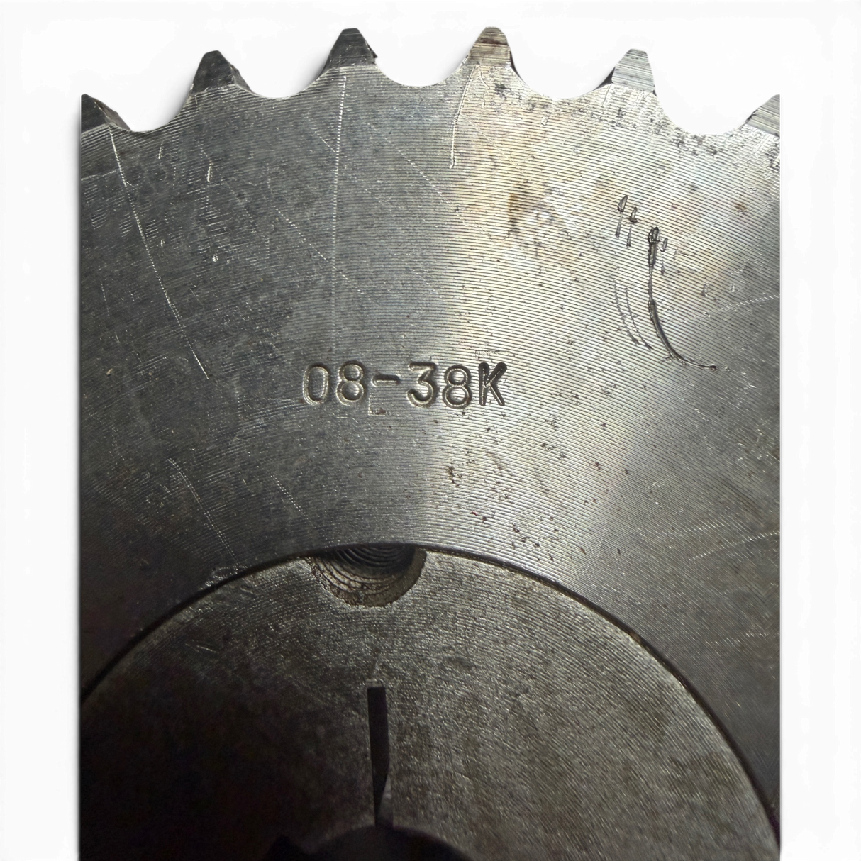 Kettenrad 08B-38K 38 Zähne Bohrung 20 mm Art.-Nr. 08B38K Für SEW Getriebe – Ansicht 4