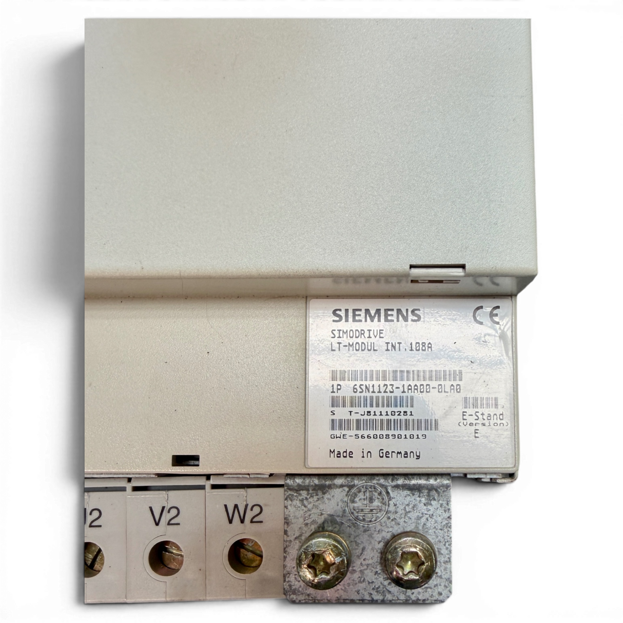 SIEMENS SIMODRIVE LT-MODUL INT. 108A mit Einschub Art.-Nr. 6SN1123-1AA00-0LA0 / 6SN1122-0BA11-0AA1 für IMA 610 V – Ansicht 7
