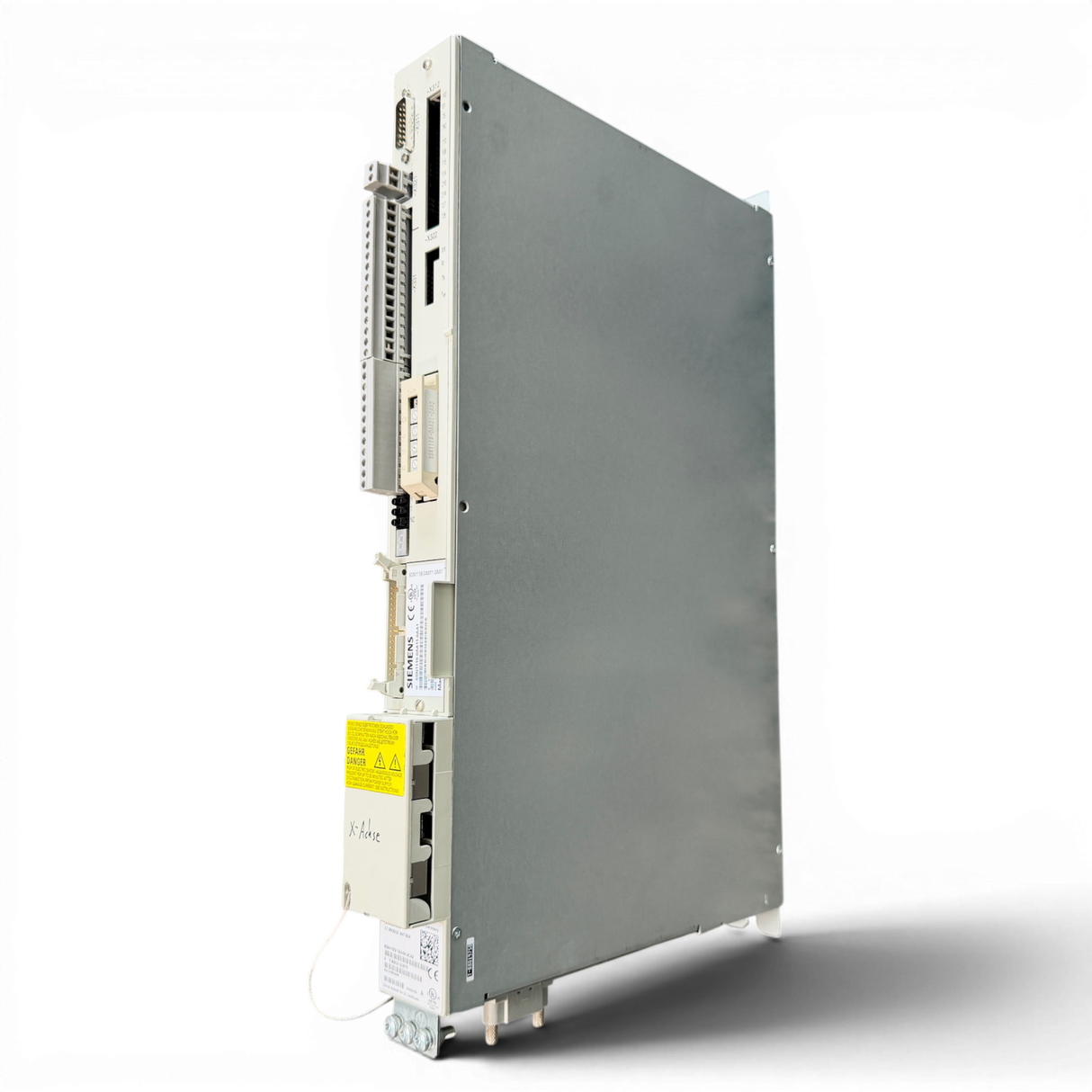 SIEMENS SIMODRIVE LT-MODUL INT.50A 6SN1123-1AA00-0CA2 mit Einschubmodul 6SN1118-0AA11-0AA1 für IMA 610 V X-Achse