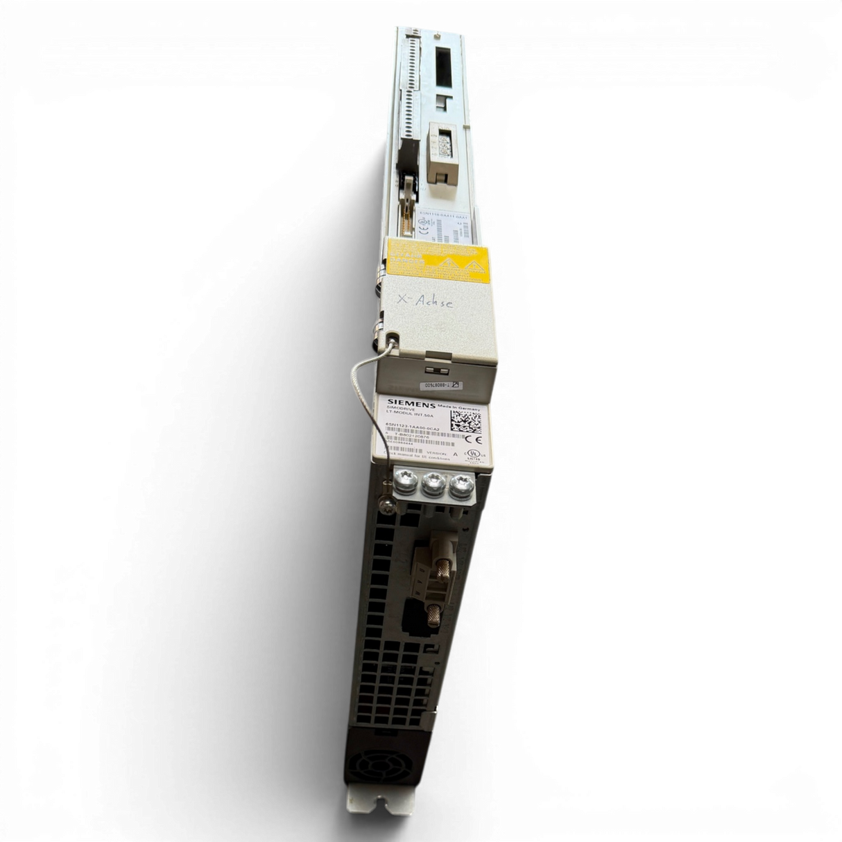 SIEMENS SIMODRIVE LT-MODUL INT.50A 6SN1123-1AA00-0CA2 mit Einschubmodul 6SN1118-0AA11-0AA1 für IMA 610 V X-Achse – Ansicht 7